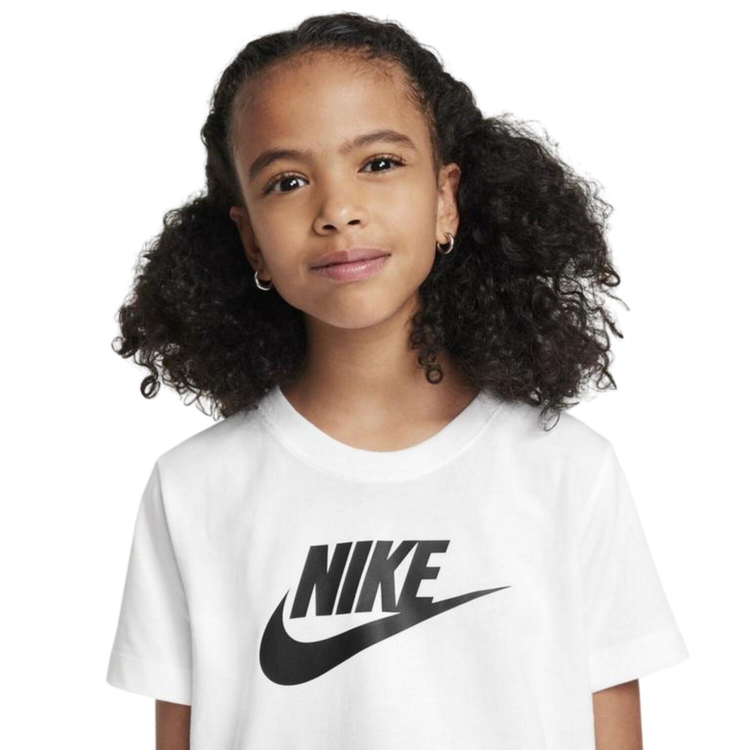 "Futura" TShirt für , Kastig Kinder Weiß/Schwarz 4/4