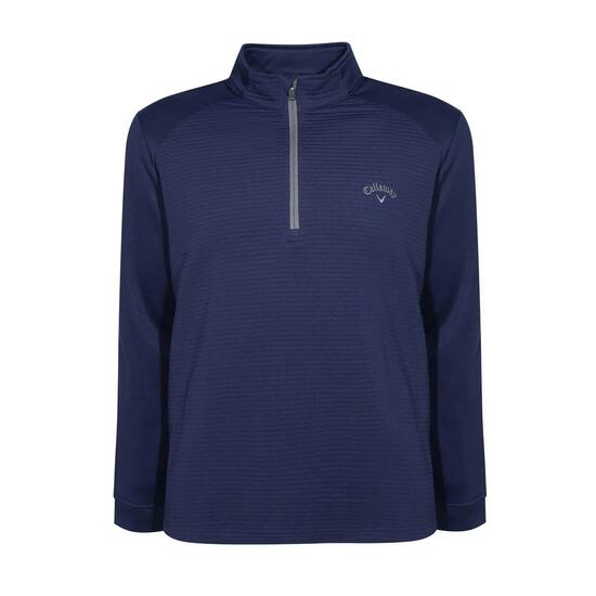 Haut Golf Motif/style Chevron Homme (Bleu Violacé)