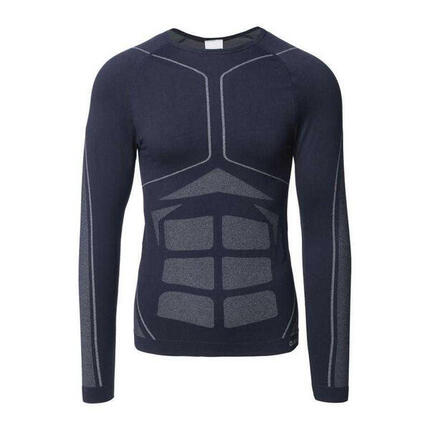Buraz" TShirt für , Thermoaktiv, Langärmlig Herren Schwarz
