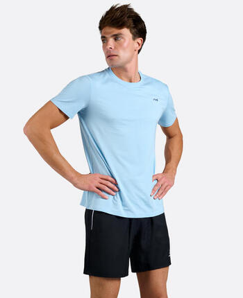 T-shirt Homme "Bamboo Tee" Tennis/Padel Bleu Clair