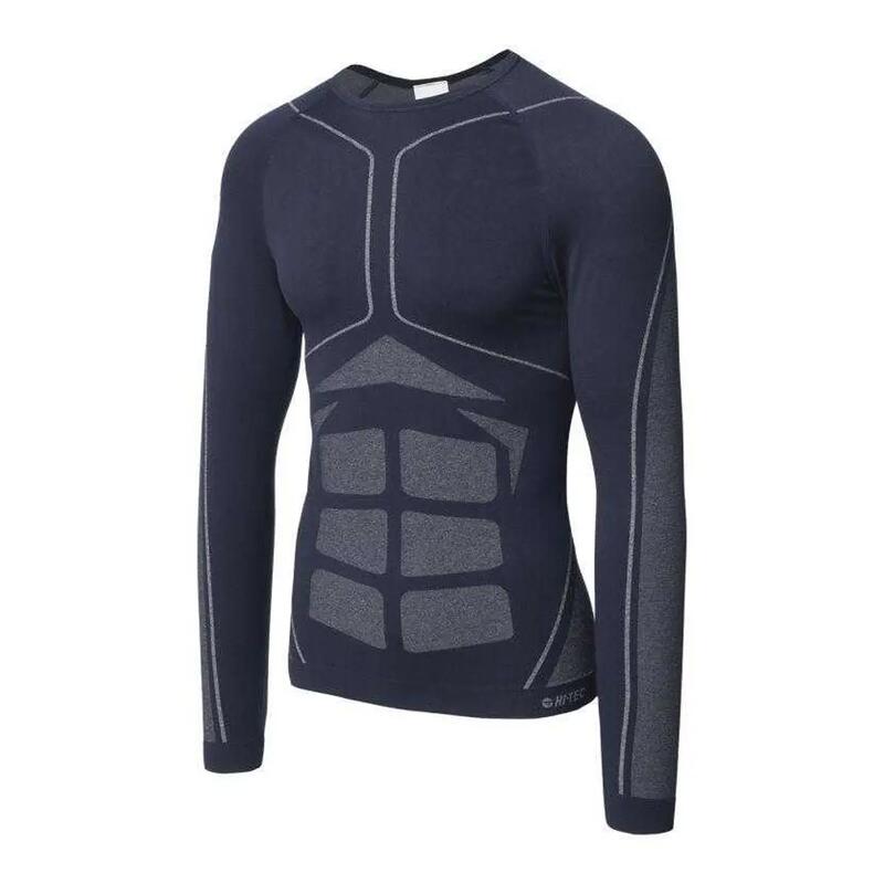 Tricou Drumeții În Natură Hi-Tec Buraz Thermoactive Bărbați