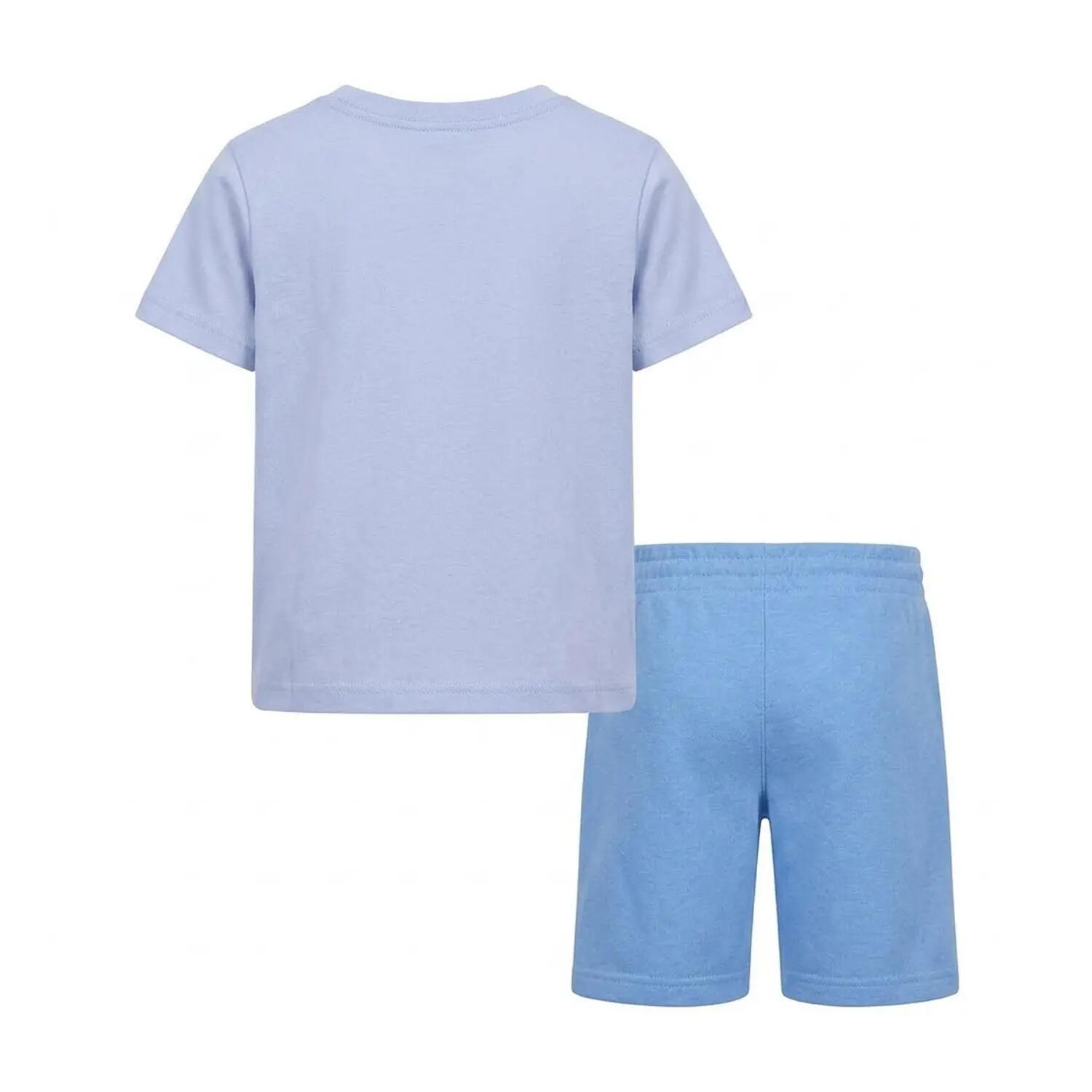 "Futura" TShirt und Shorts für Kinder Baltisches Blau 2/2