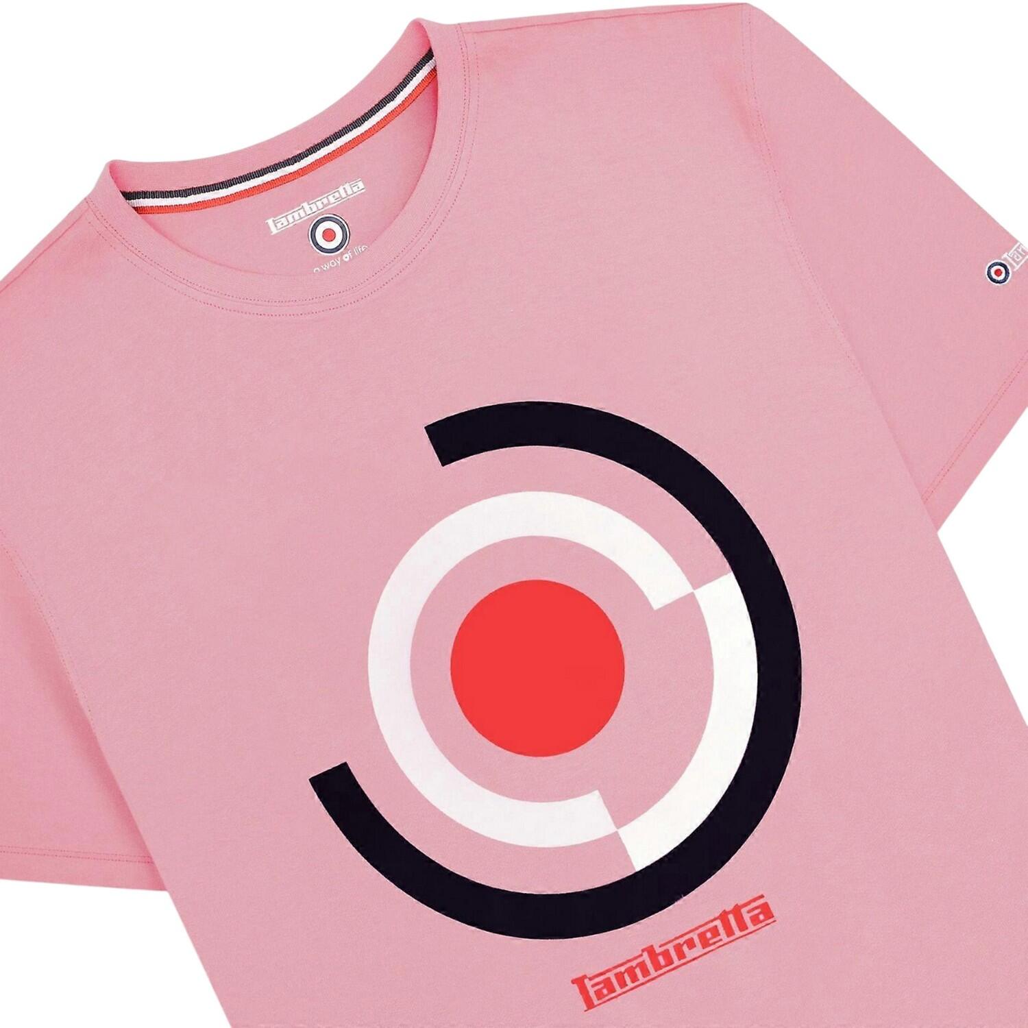 Mens Target Render TShirt (Dawn Pink) 3/3