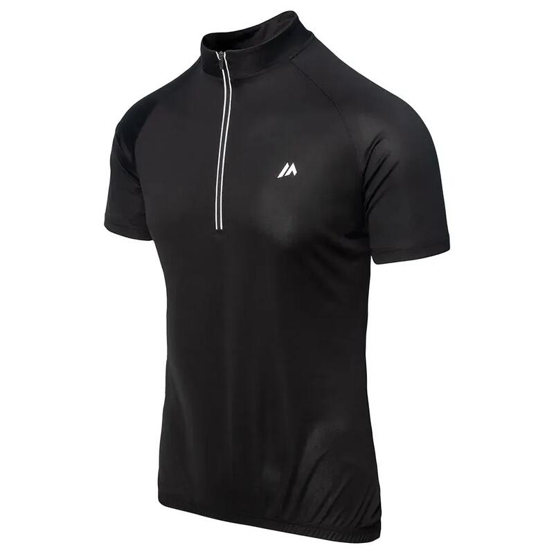 Bluza De Ciclism Drumeții În Natură Martes Essential Surato Cu Fermoar Scurt