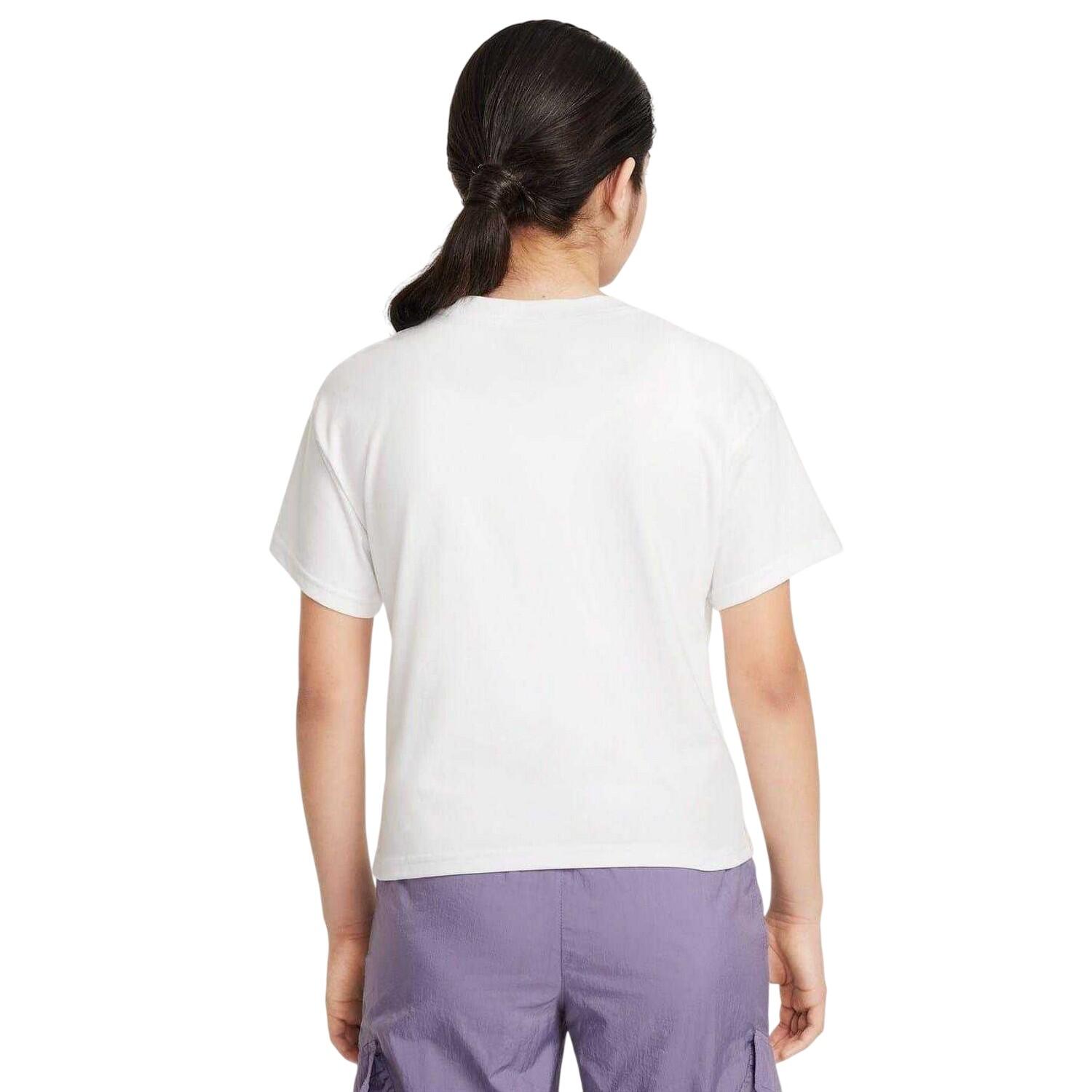 TShirt für , Regulär Mädchen Weiß/Schwarz 2/2
