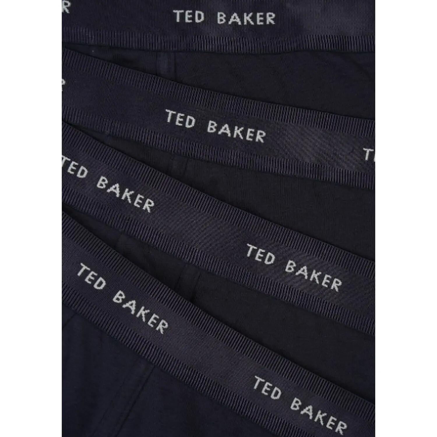 Boxer Semplice Uomo Misura Confezione 4 Ted Baker Blu Navy 3/3