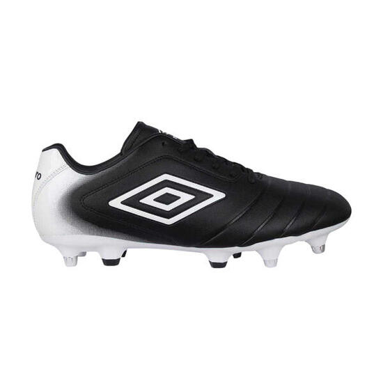 Chaussures De Foot Pour Terrain Souple Motif/style Noir Et Blanc CALCIO Adulte