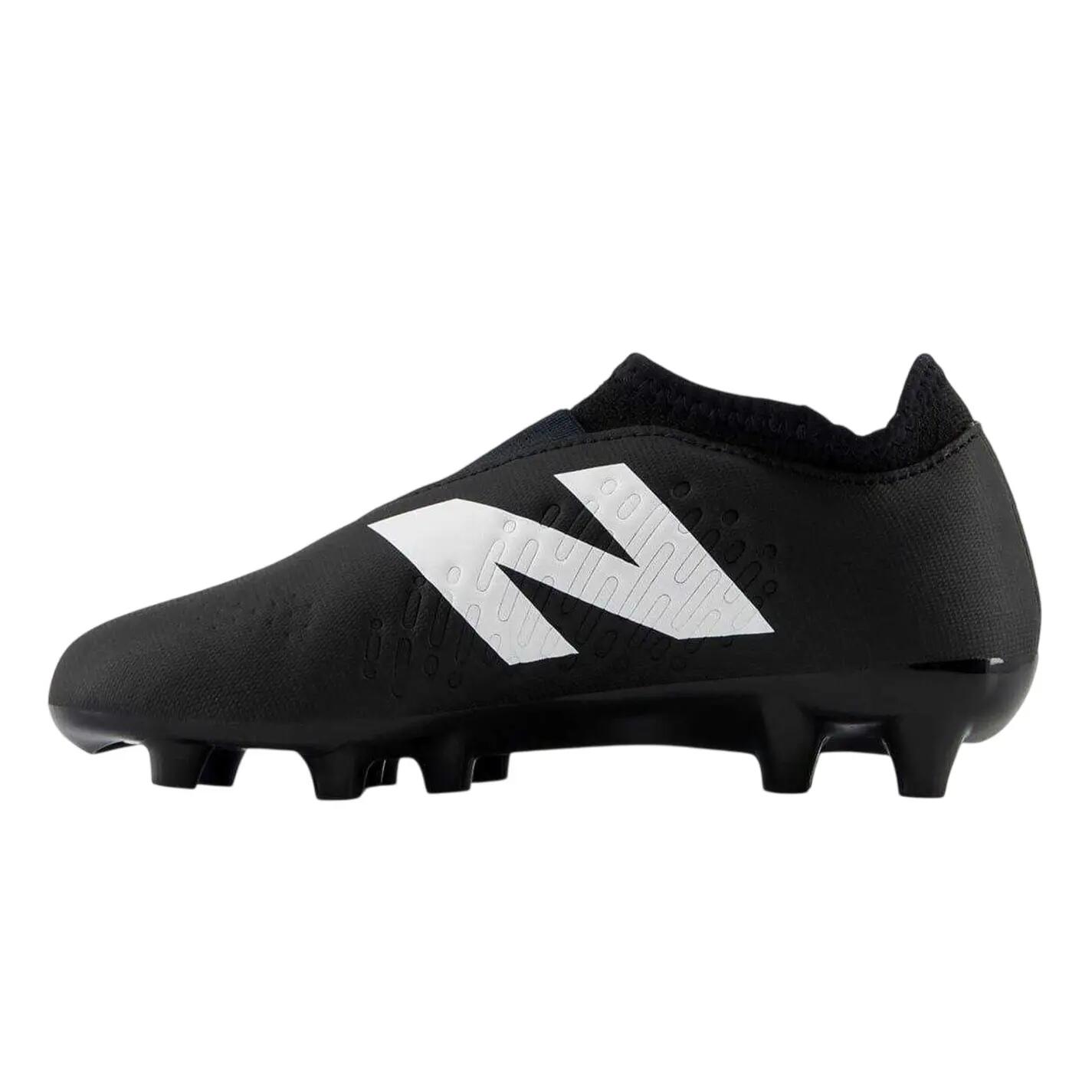 Scarpe Da Calcio Per Terreni CompattiBambini New Balance Tekela V4+ Magique Nero 2/4