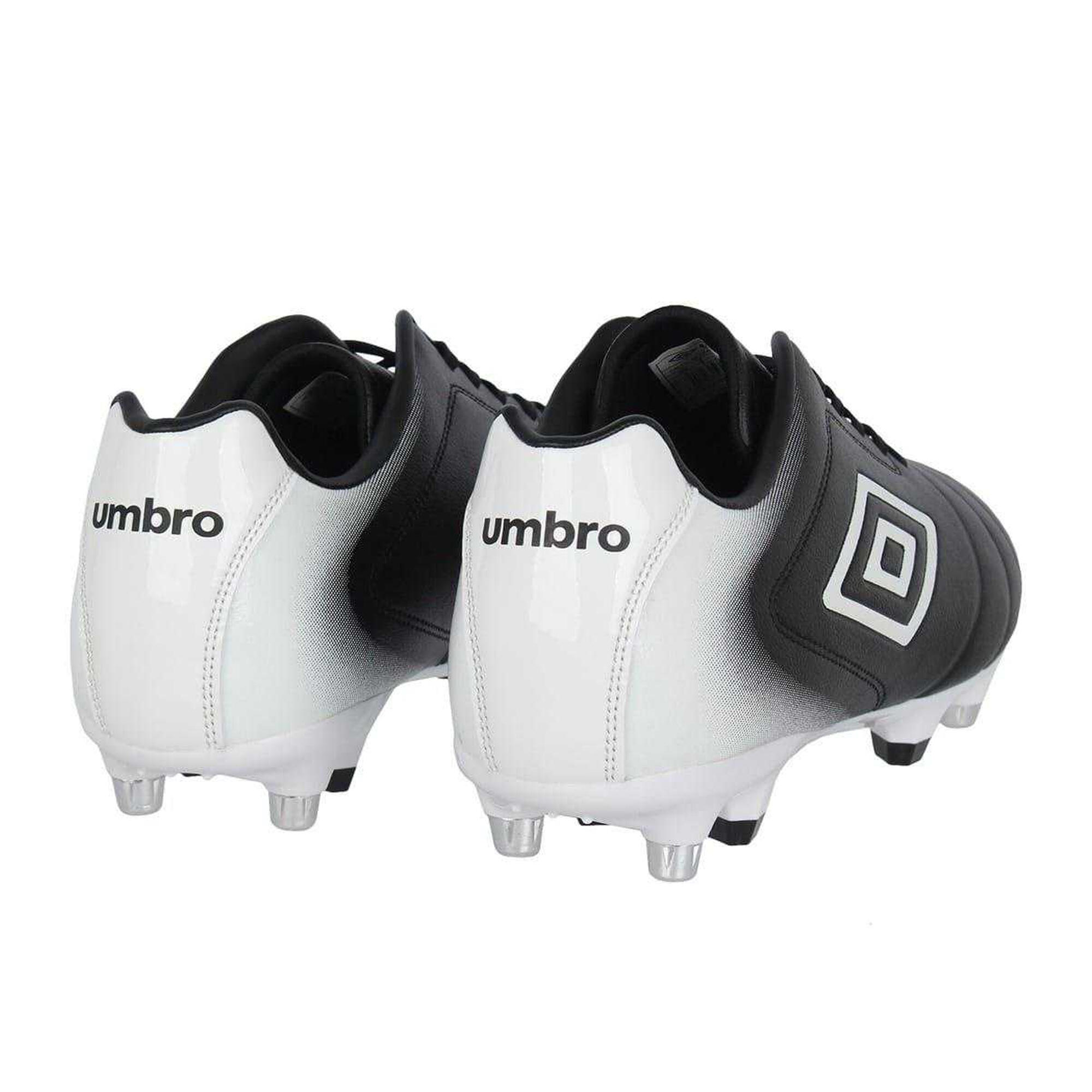Unisex Adult Calcio Black and White Soft Ground Football Boots (Black/White) 2/4