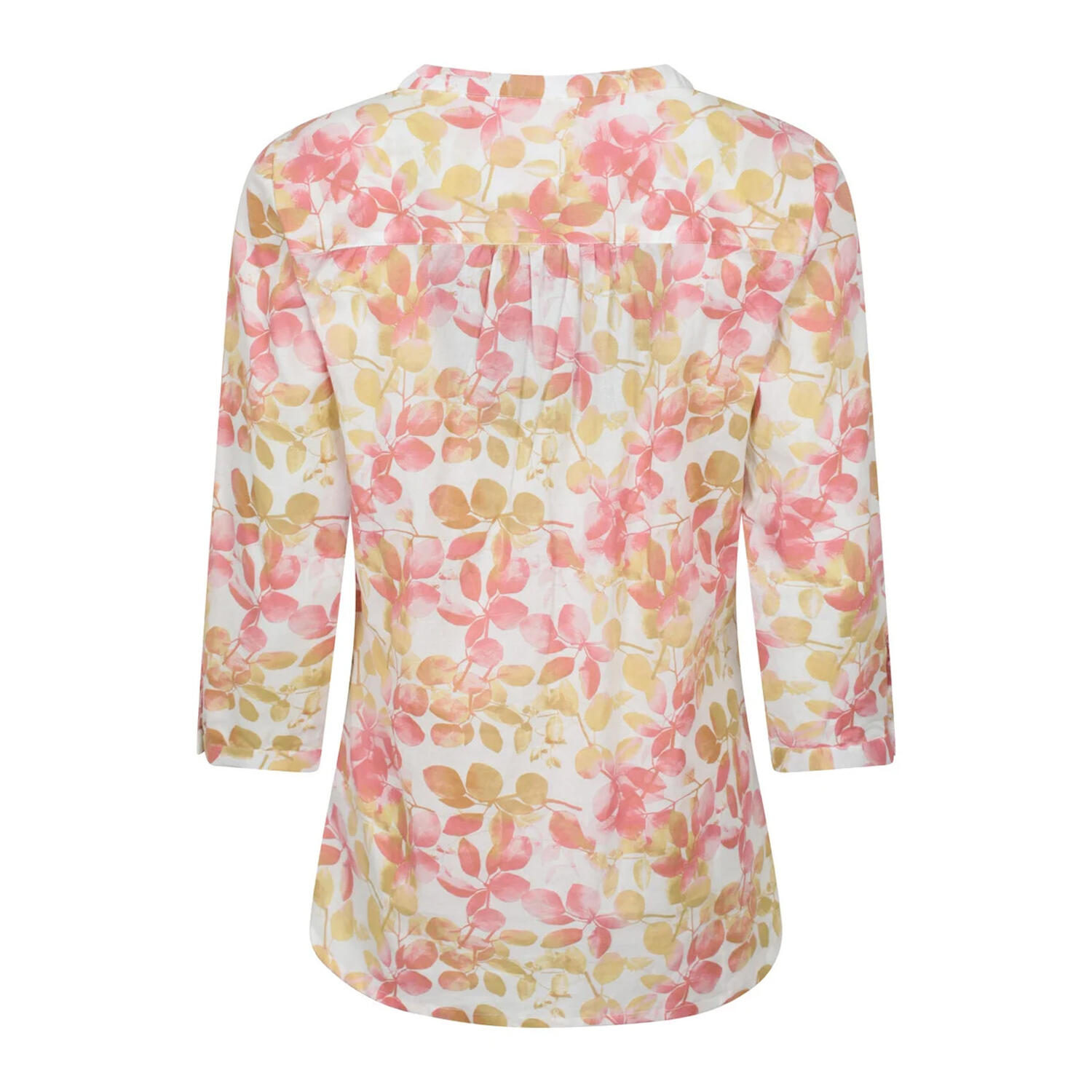 "Petra" Bluse für , 34 Ärmel Damen Koralle 2/4