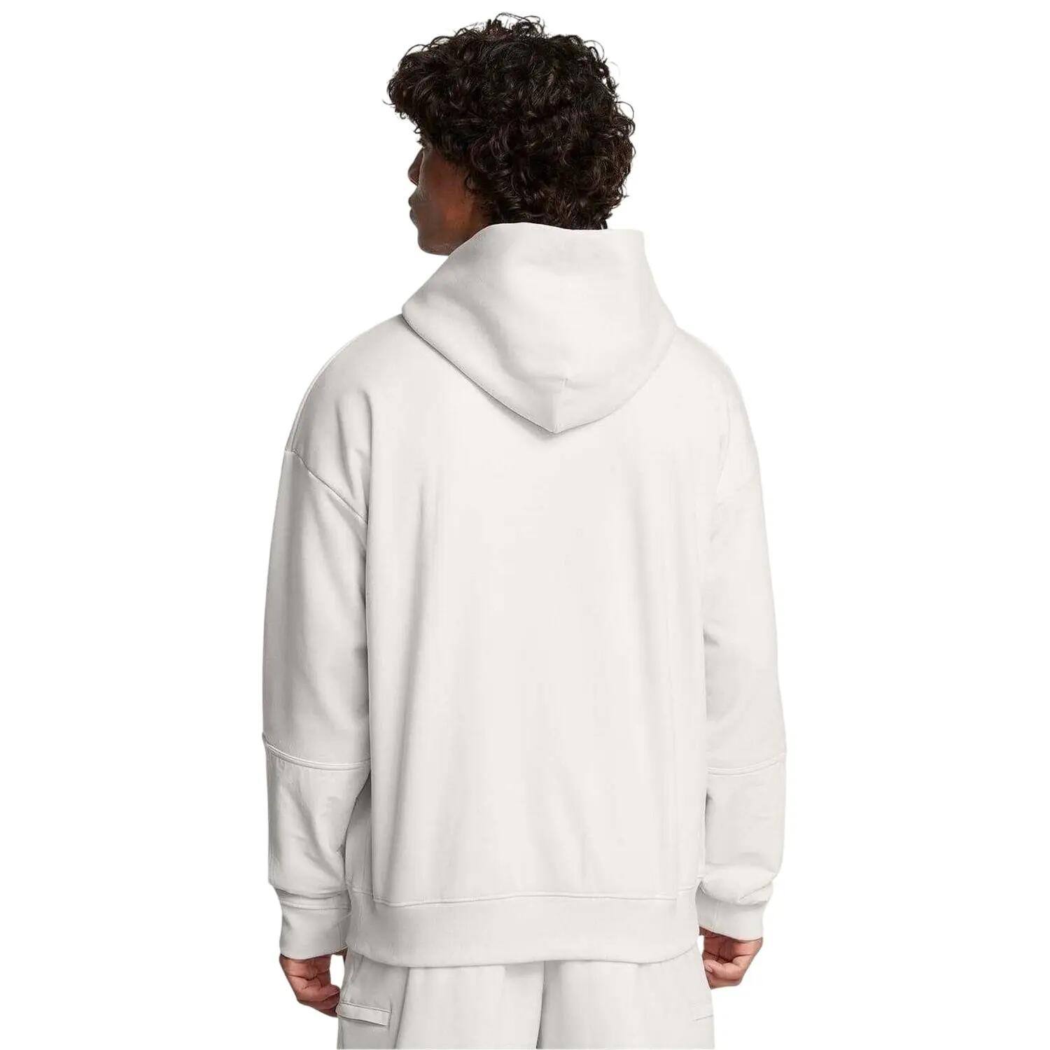 Felpa Con Cappuccio Uomo Under Armour Curry DNA Bianco 3/4