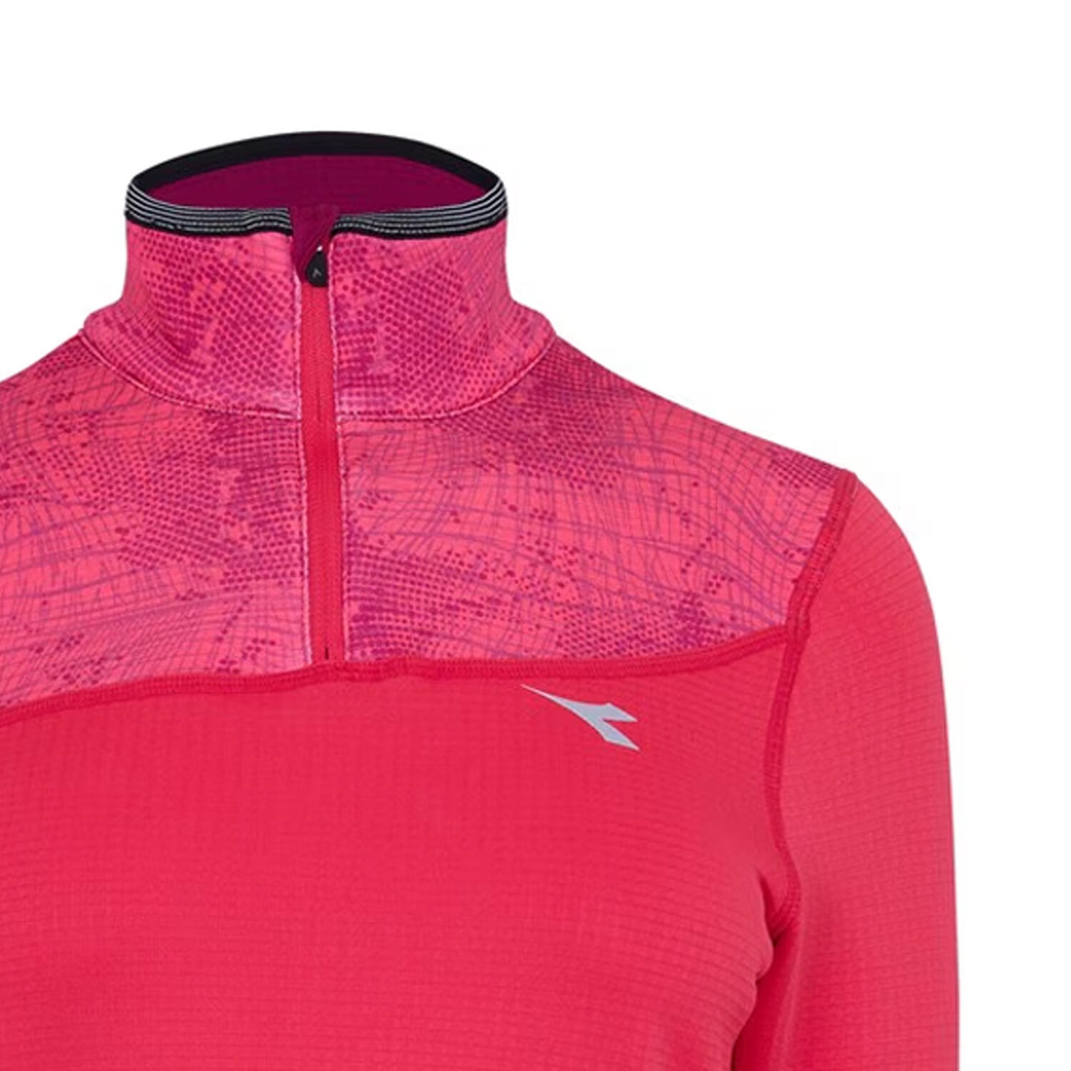 Maglietta Prestazione Donna Diadora Rosso 3/4