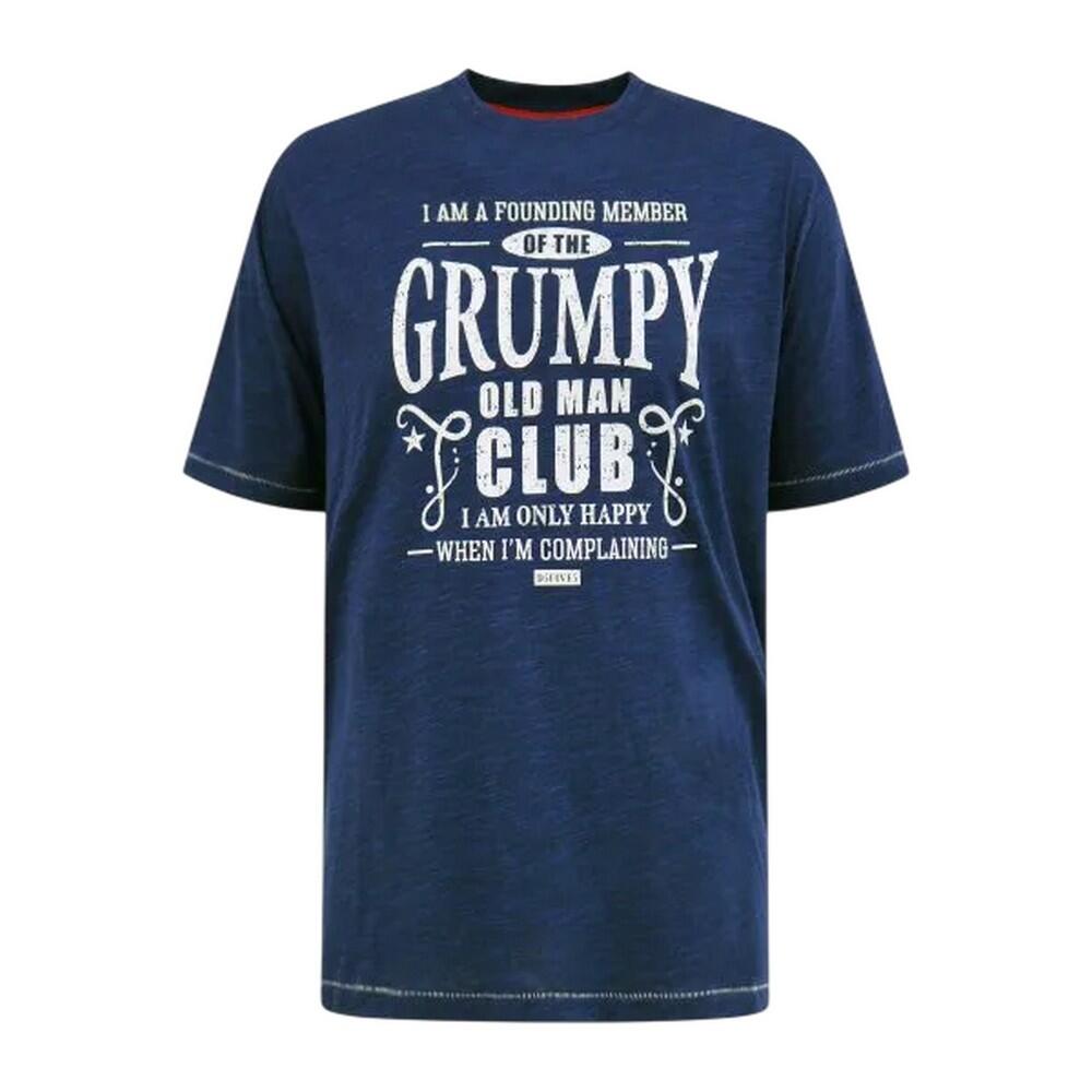 Maglietta Kingsize Uomo Duke Cooper D555 Grumpy Old Man Reno Della Marina 2/3