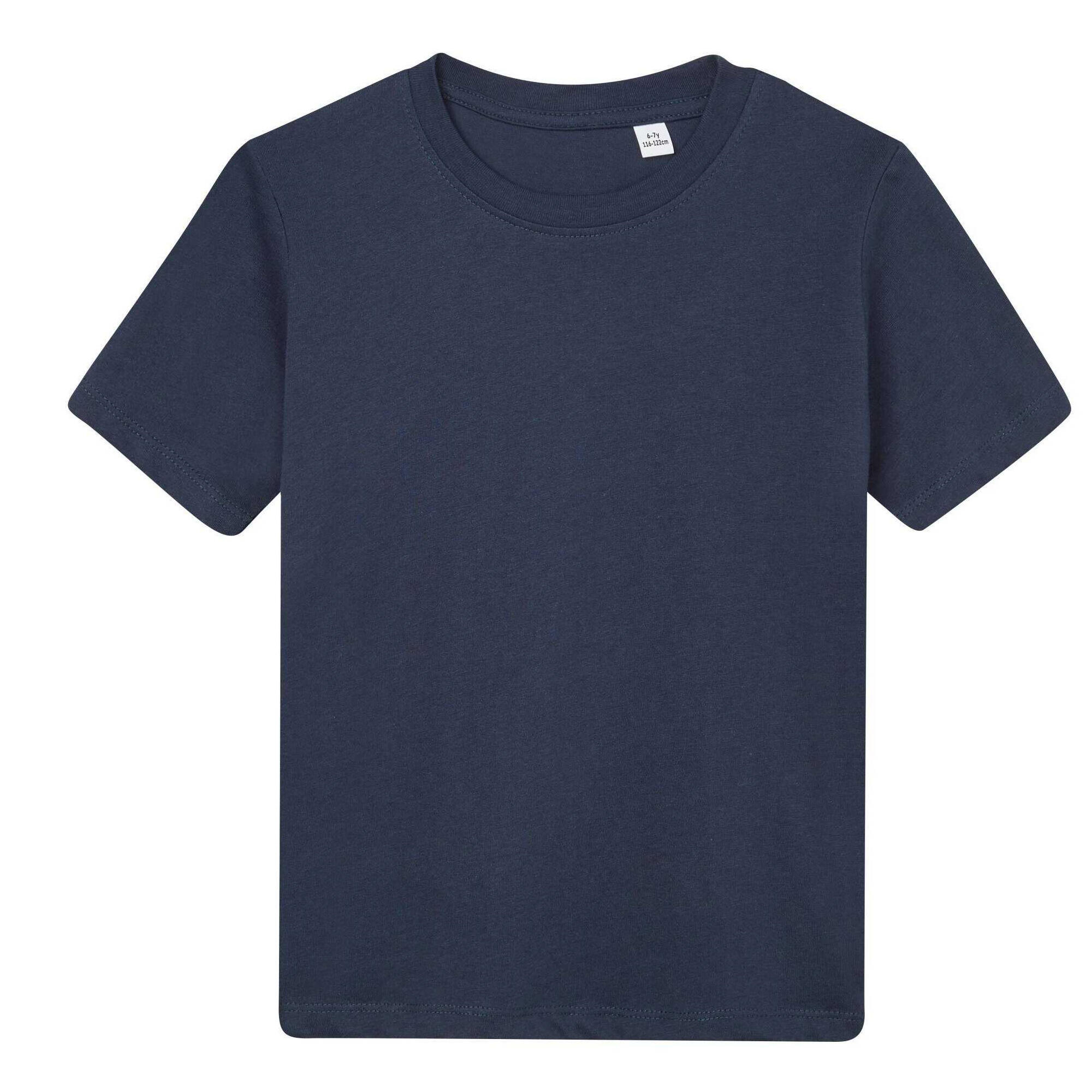 "Essential" TShirt für , Baumwolle aus biologischem Anbau Kinder Marine 2/2