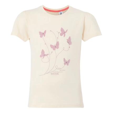 Tshirt Manches Courtes Motif/style Imprimé Graphique BOSLEY Enfant (Beige Clair