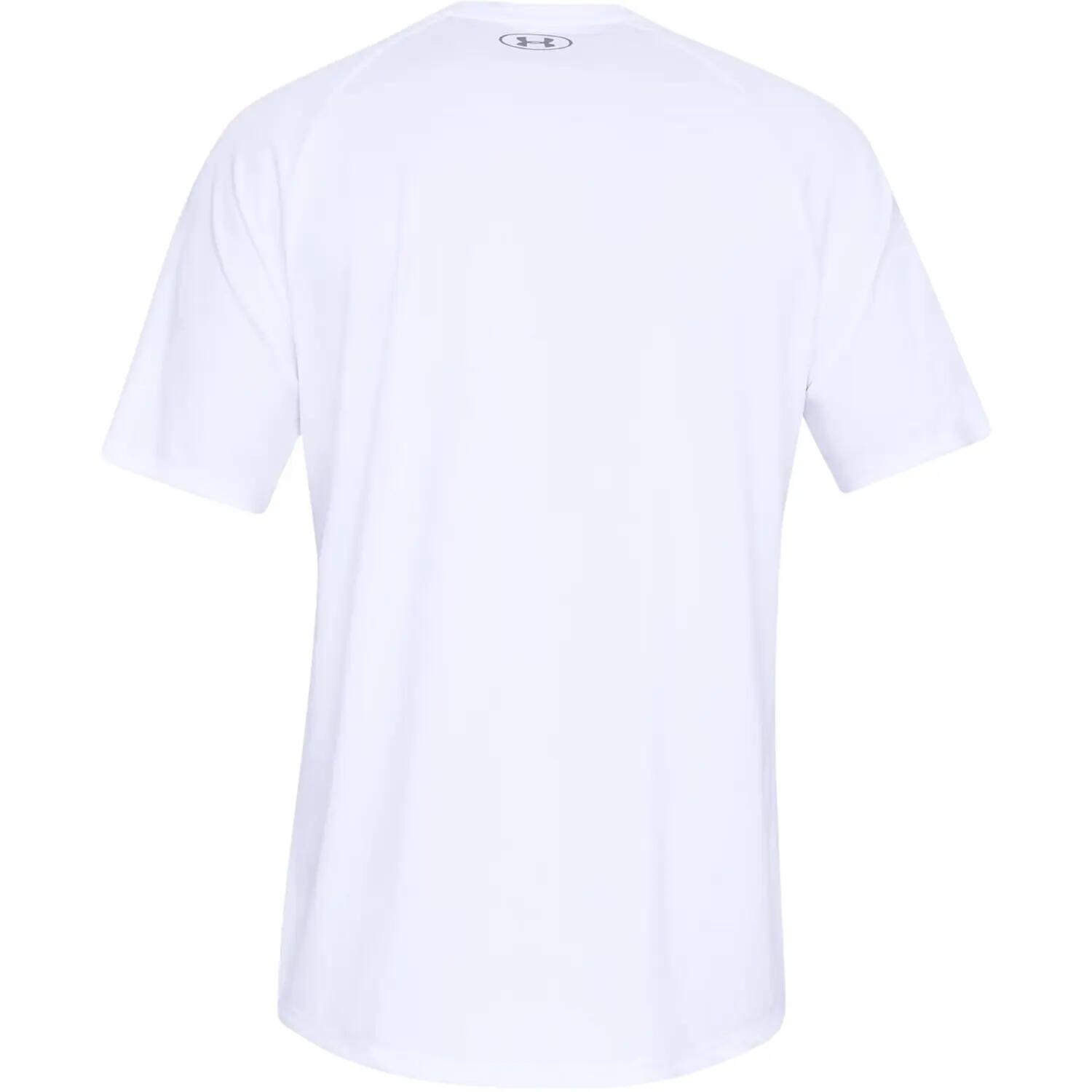 Maglietta Uomo Under Armour 2.0 Bianco Grigio 3/3