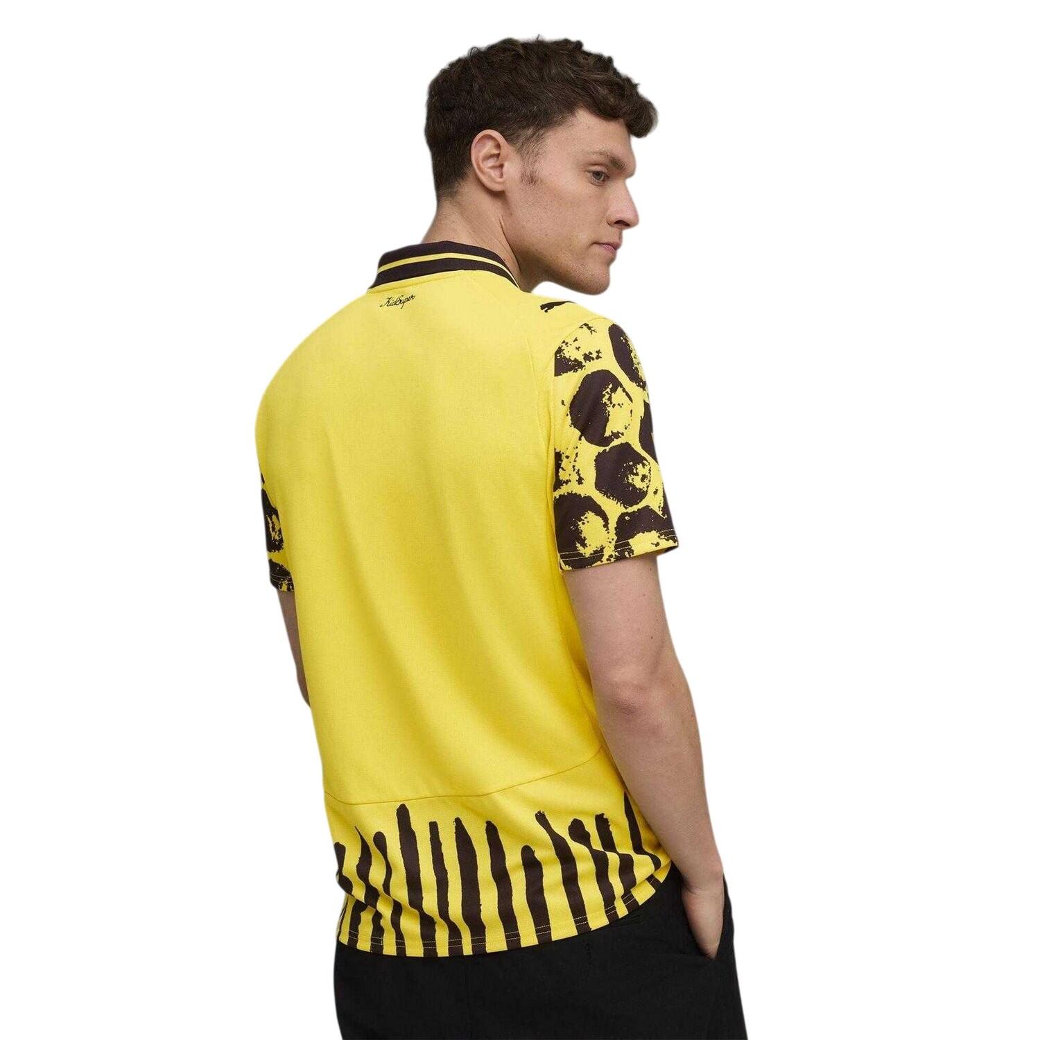 Maillot De Foot PUMA KIDSUPER 25/26 Homme (Jaune / Noir) 4/4