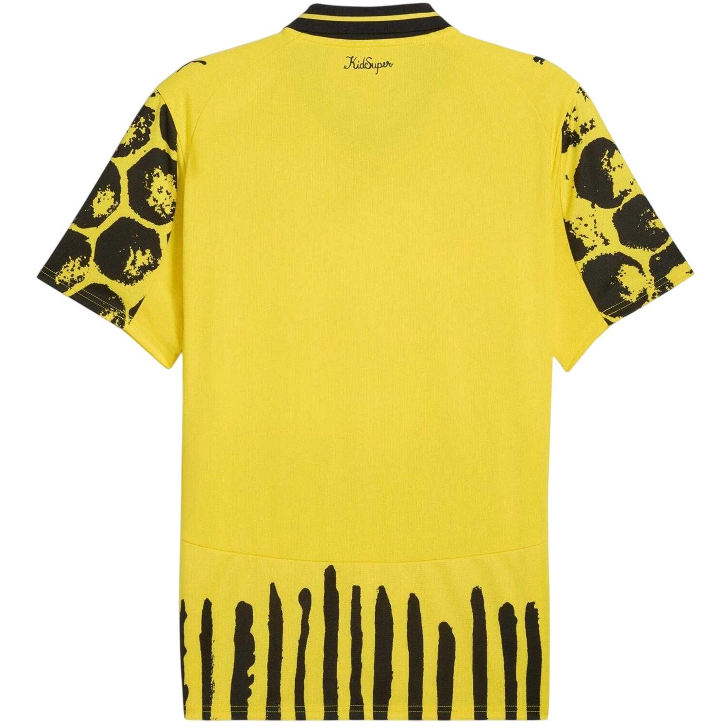 Maillot De Foot PUMA KIDSUPER 25/26 Homme (Jaune / Noir) 3/4