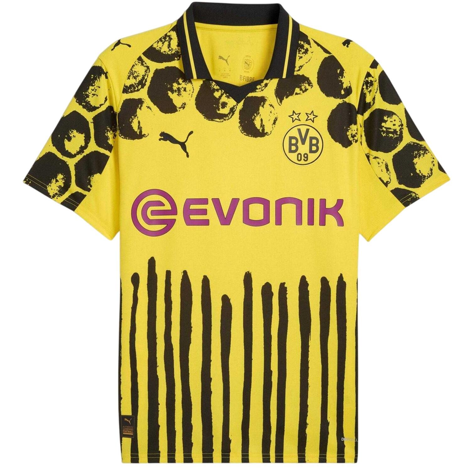 Maillot De Foot PUMA KIDSUPER 25/26 Homme (Jaune / Noir) 2/4
