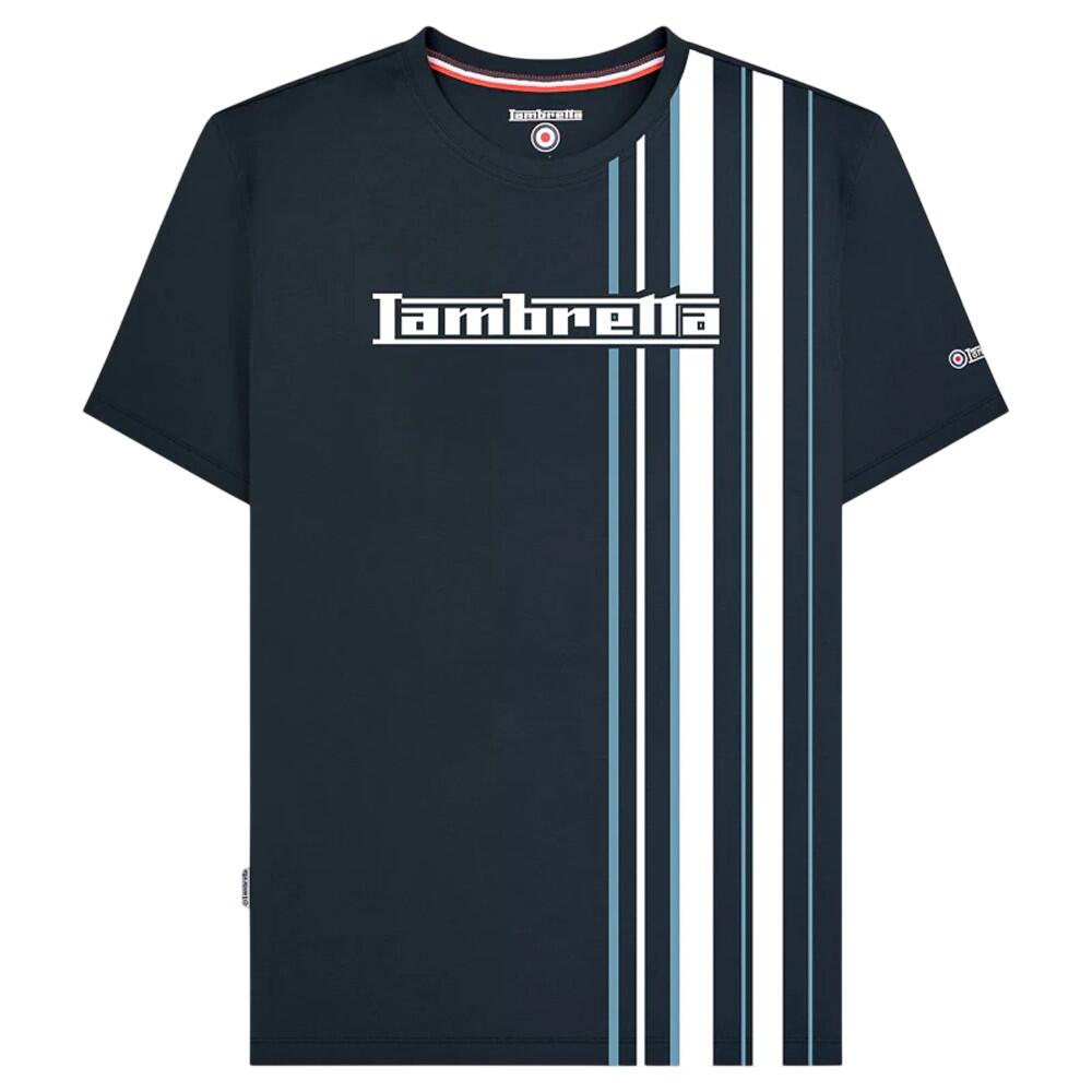 TShirt für Herren Marine/Rauchblau 2/3