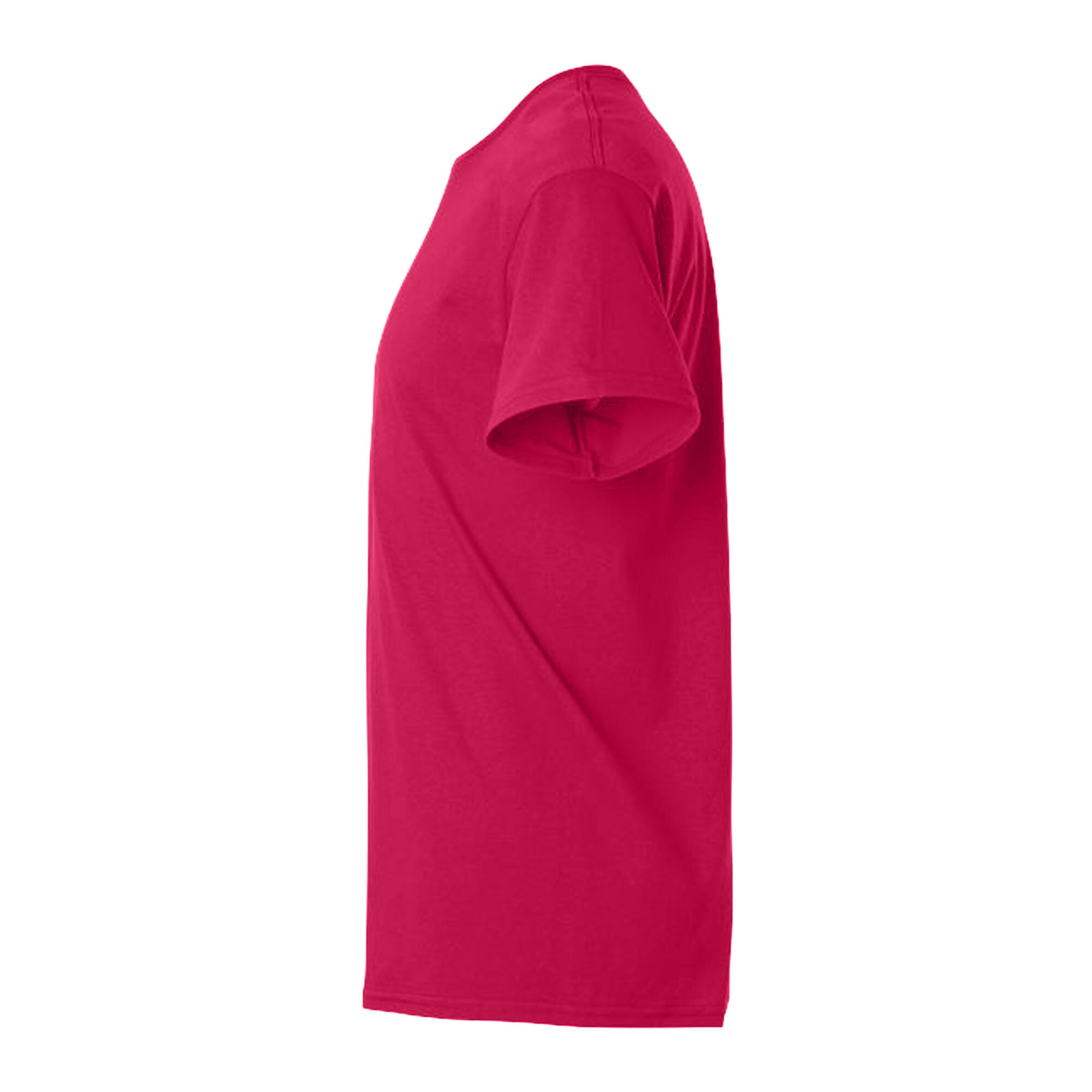 Mens Plain Lightweight TShirt (Cherry Red) 3/3