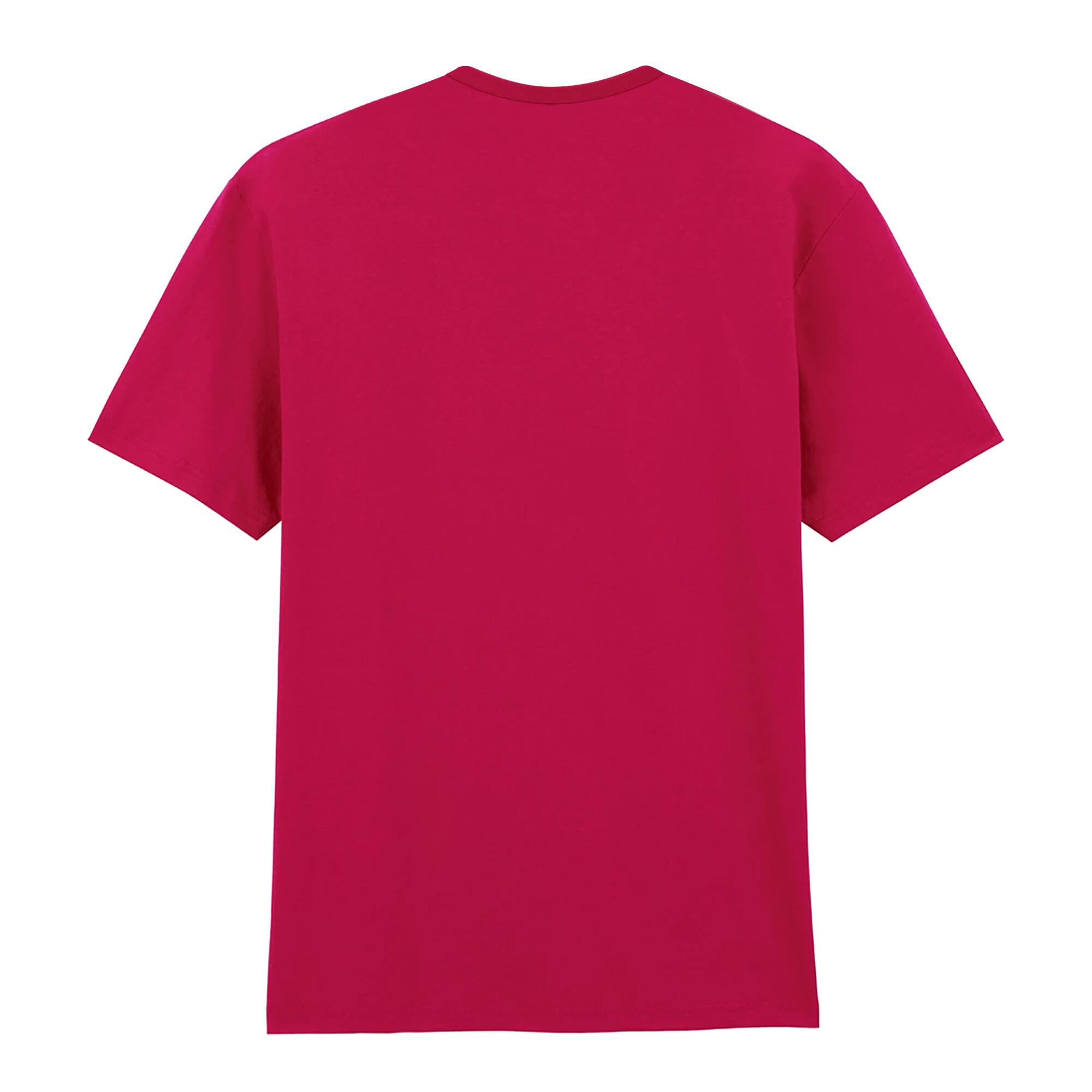 Mens Plain Lightweight TShirt (Cherry Red) 2/3