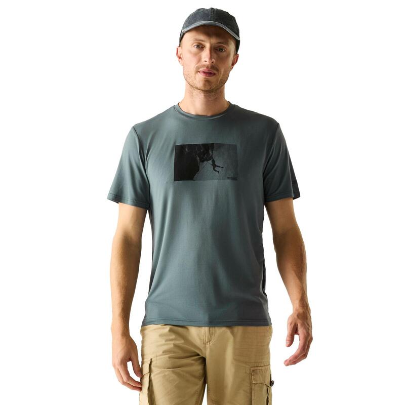 Tricou Drumeții În Natură Regatta Fingal Apus De Soare Bărbați