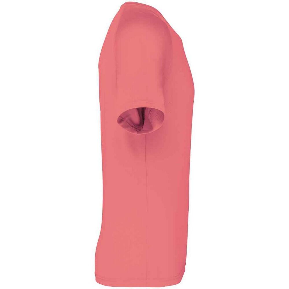 Maglietta Maniche Corte Uomo Proact Performance Corallo Sportivo 3/3