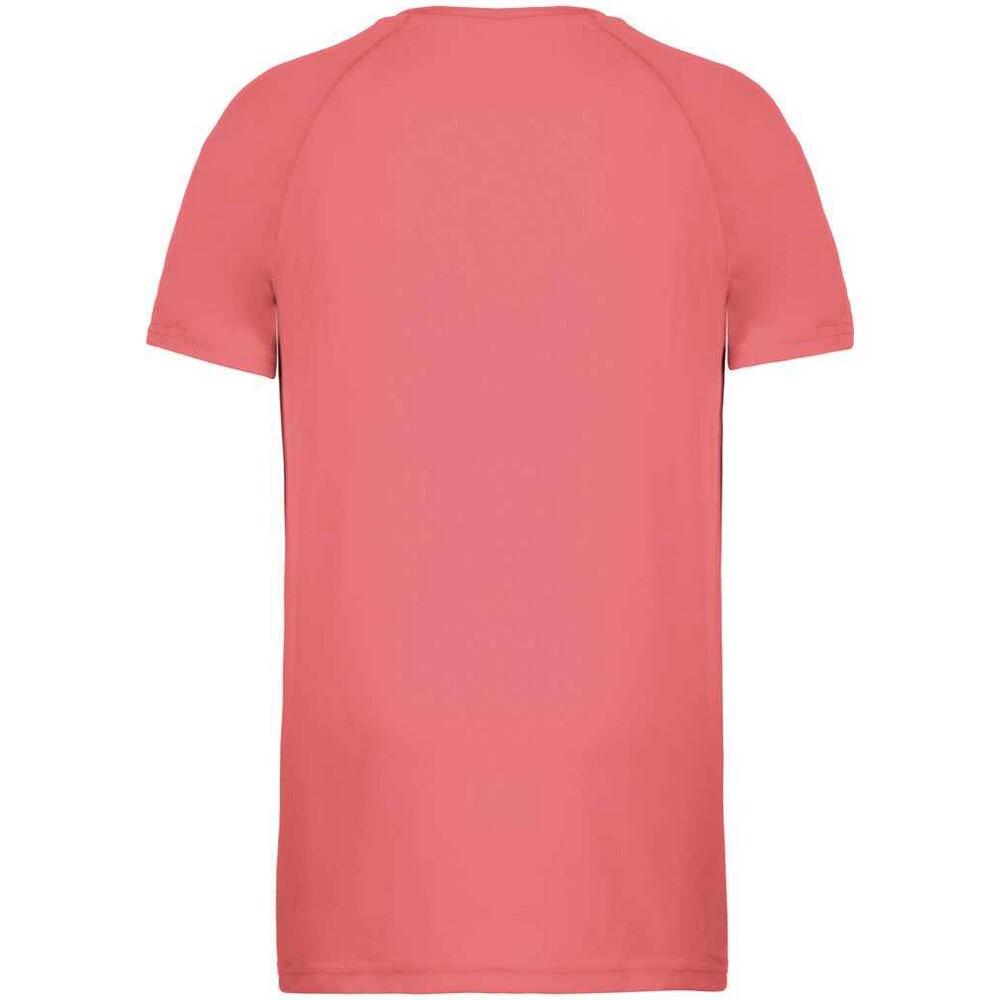 Maglietta Maniche Corte Uomo Proact Performance Corallo Sportivo 2/3