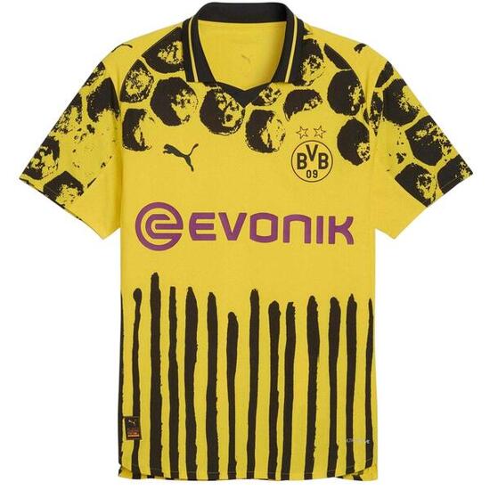 Kidsuper 2526" Heimtrikot für Herren Gelb/Schwarz