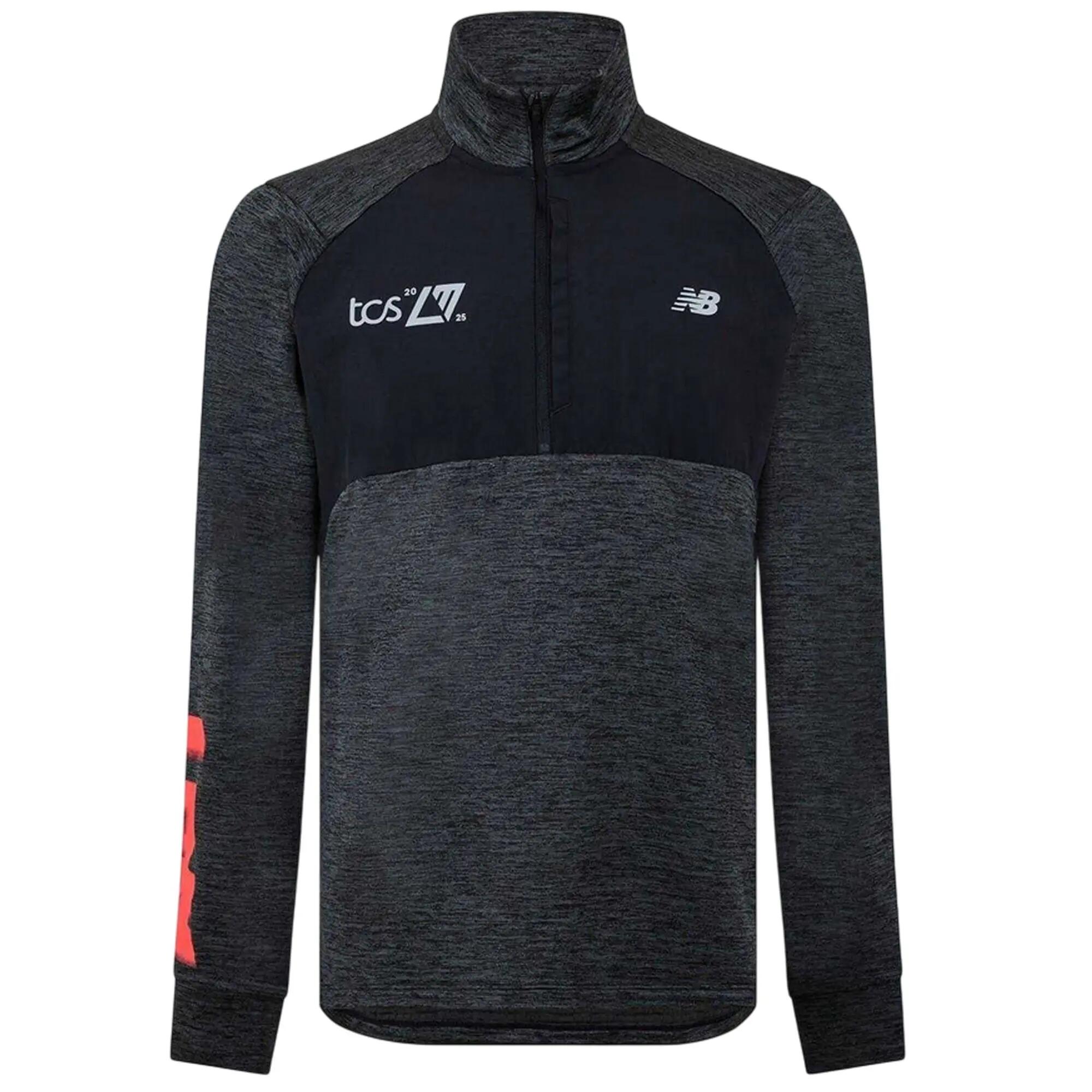 Mens Mock Neck Slim Athletic Top (Black) 2/4