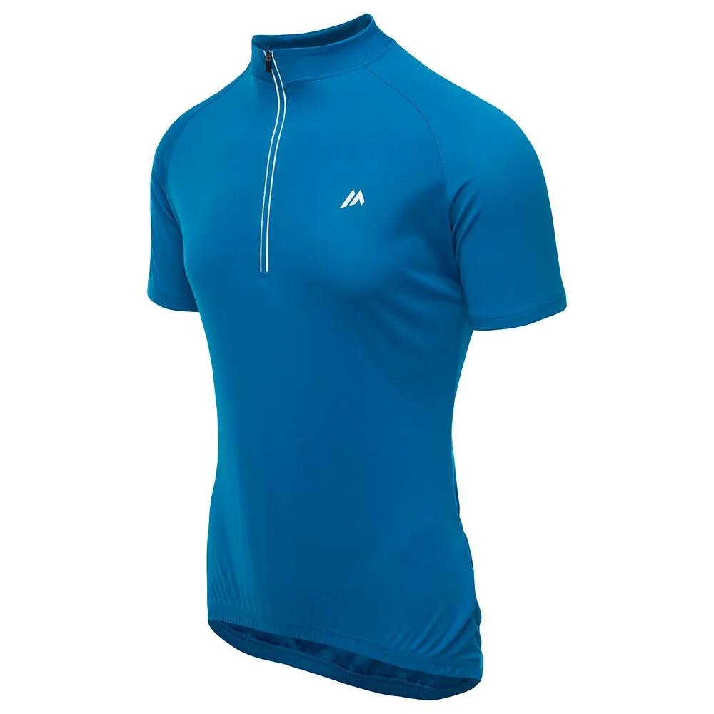 Maillot De Cyclisme Manches Courtes SURATO Homme (Bleu De France) 3/3