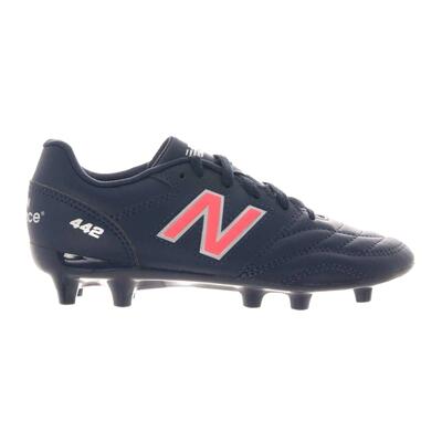 Voetbalschoenen voor kinderen 442 v2 academy, van leer, voor harde ondergrond