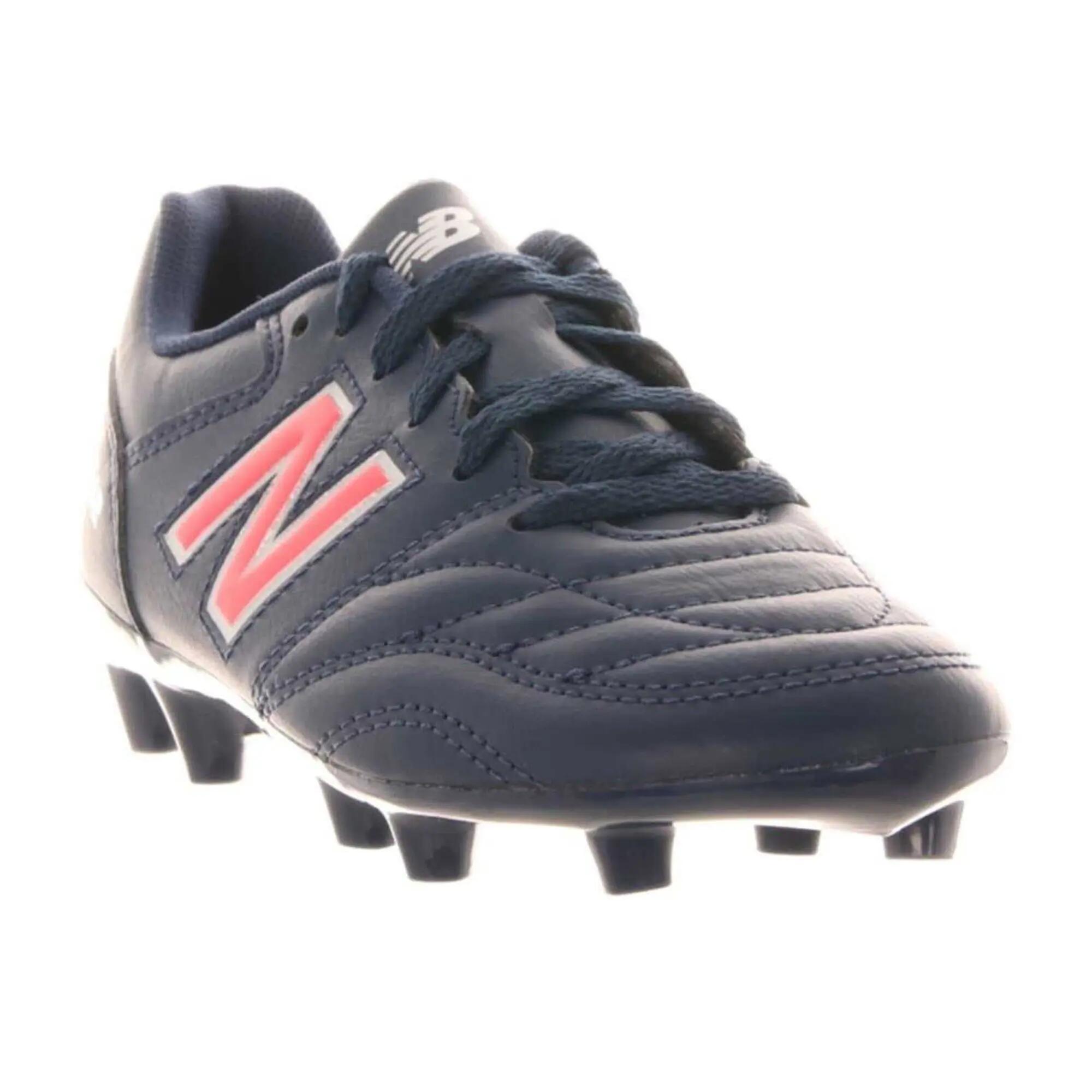 Chaussures De Foot Pour Terrain Ferme V2 ACADEMY Enfant (Bleu Marine / Rouge) 4/4