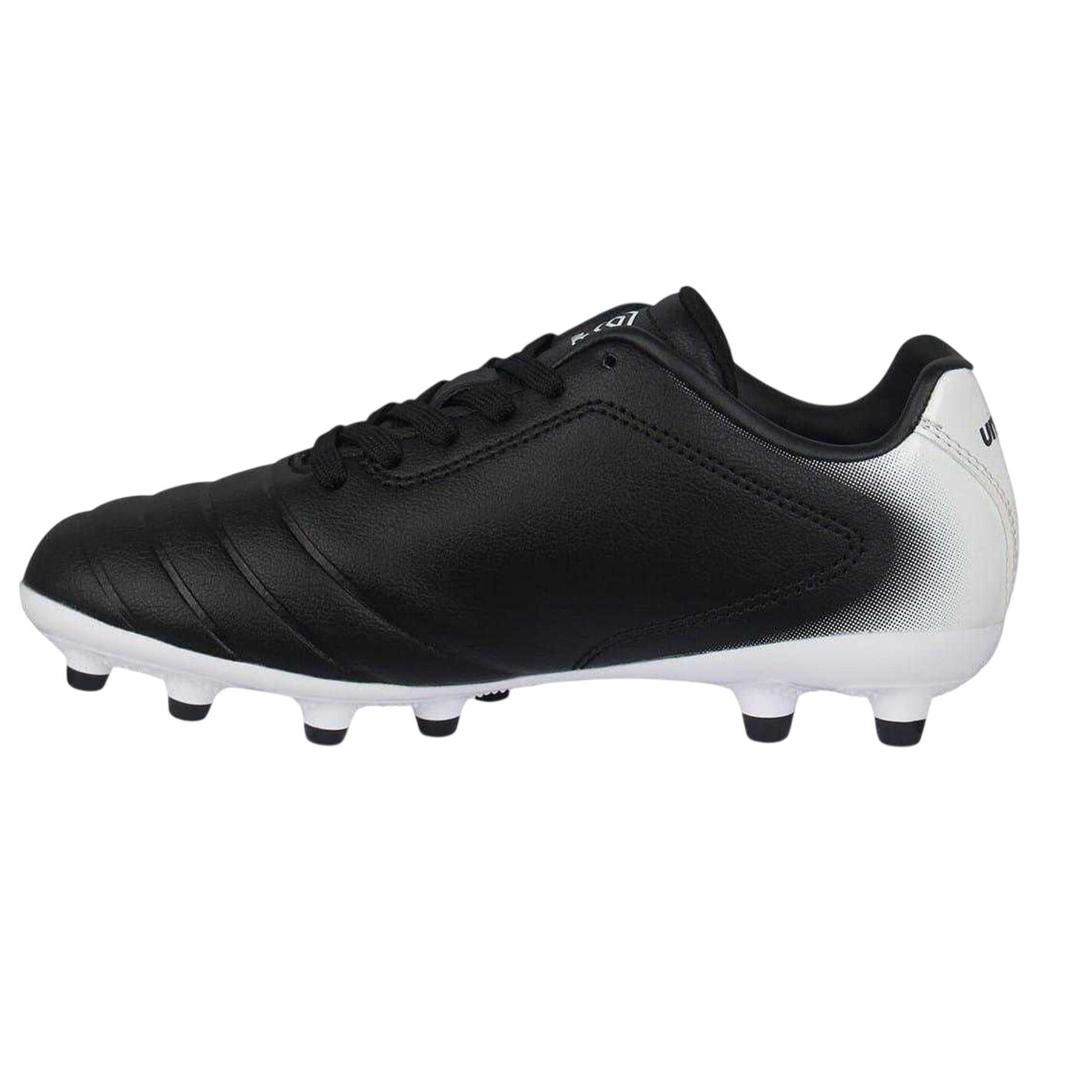 Scarpe Da Per Terreni Compatti Due ToniBambini Umbro Calcio Nero Bianco 3/5