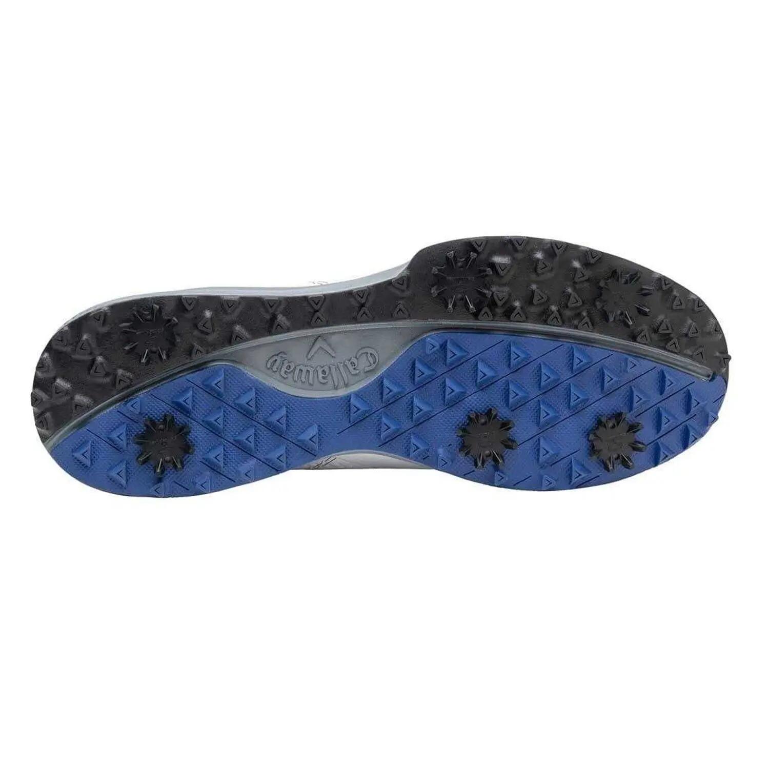 Chaussures De Golf Golf CHEVIOT Homme (Blanc / Bleu) 3/4