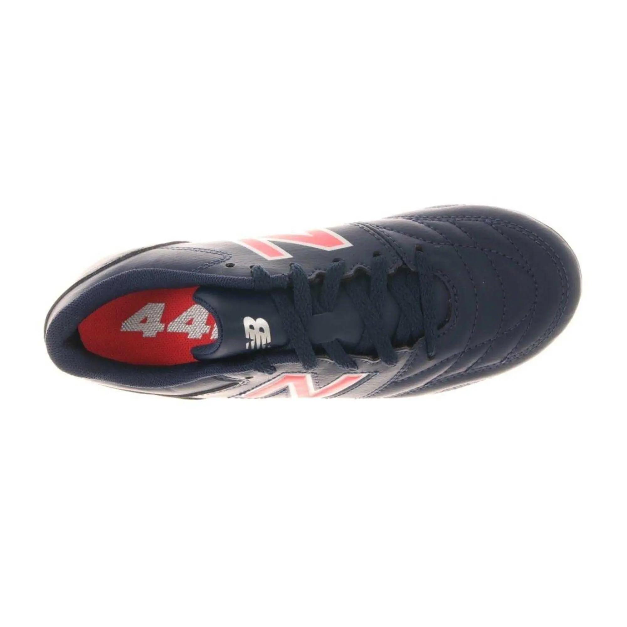 Chaussures De Foot Pour Terrain Ferme V2 ACADEMY Enfant (Bleu Marine / Rouge) 3/4