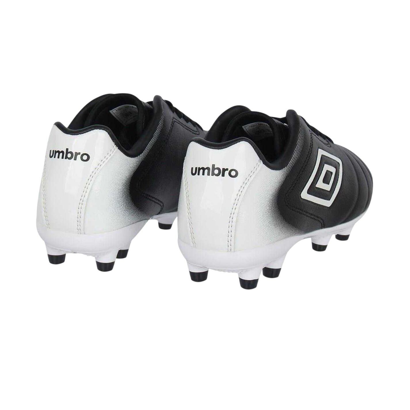 Scarpe Da Per Terreni Compatti Due ToniBambini Umbro Calcio Nero Bianco 2/5