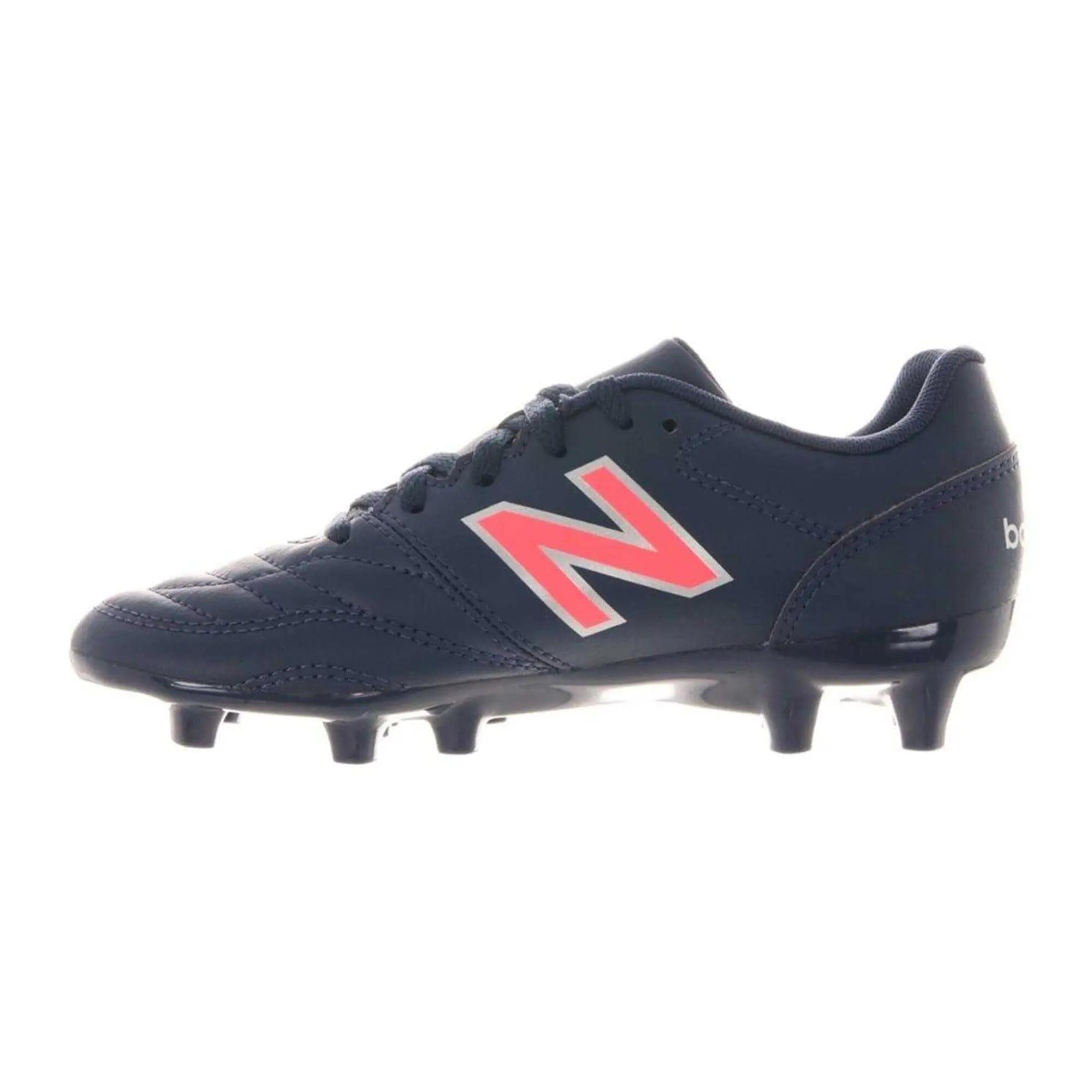 Chaussures De Foot Pour Terrain Ferme V2 ACADEMY Enfant (Bleu Marine / Rouge) 2/4