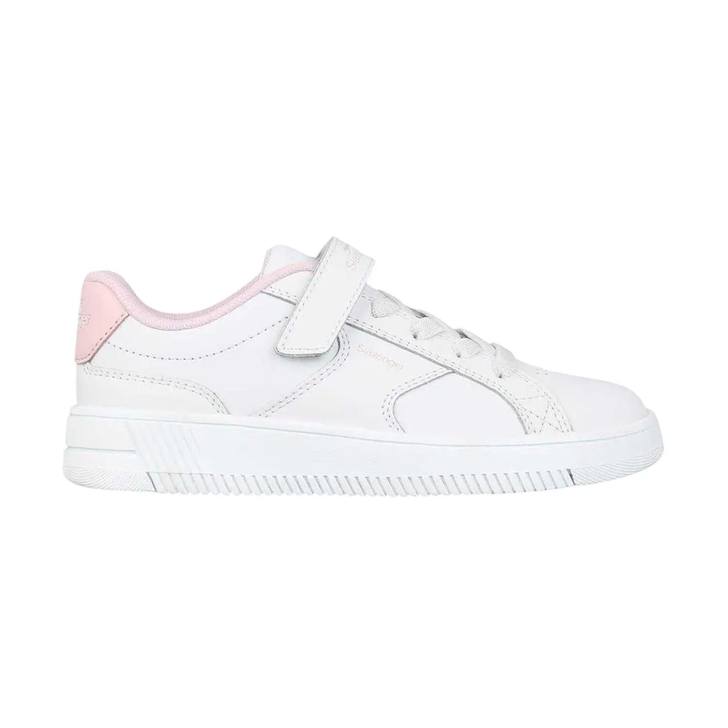 "Starling" Sneaker für , Leder Kinder Weiß/Pink 4/4