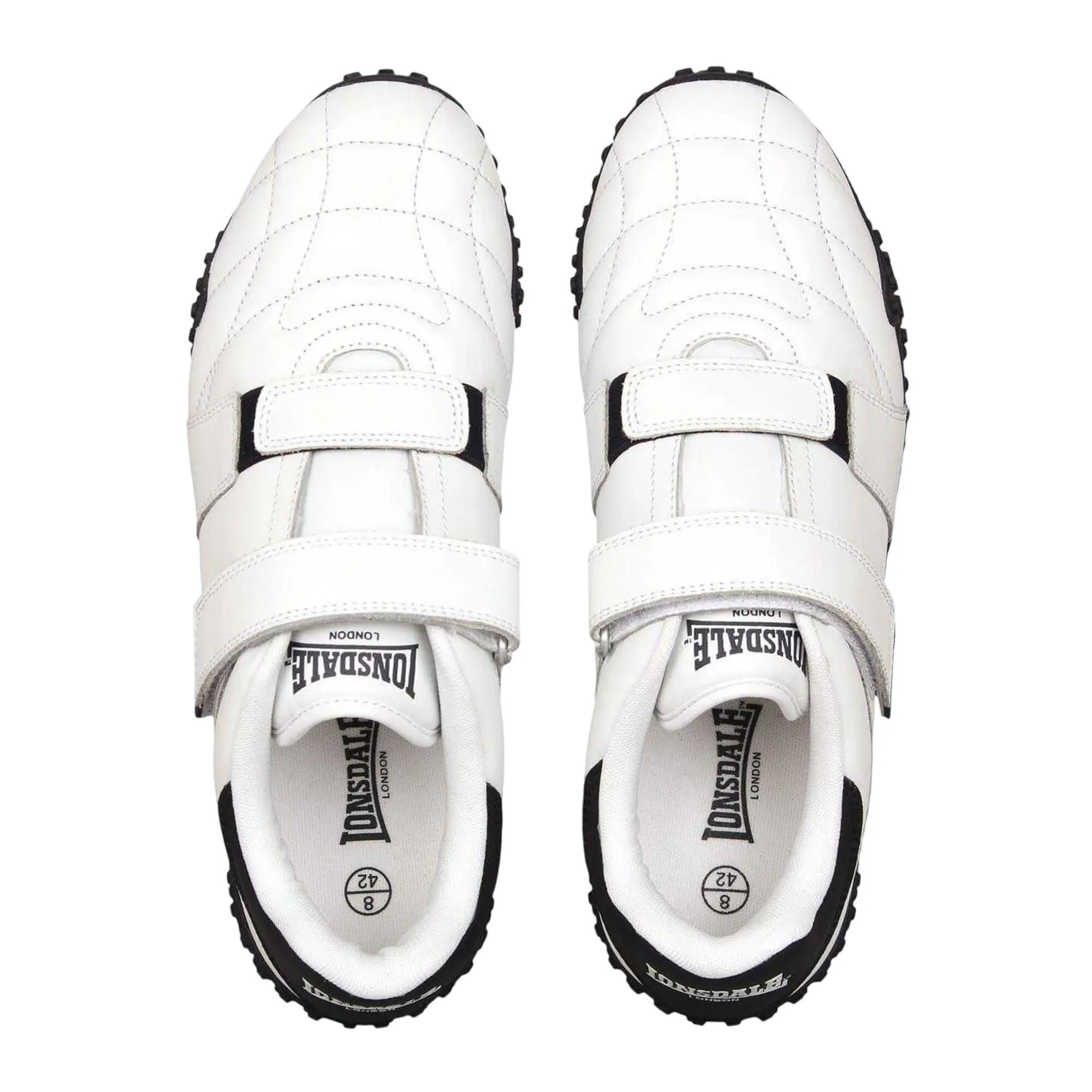"Fulham" Sneaker für , Leder Herren Weiß/Marine 4/5