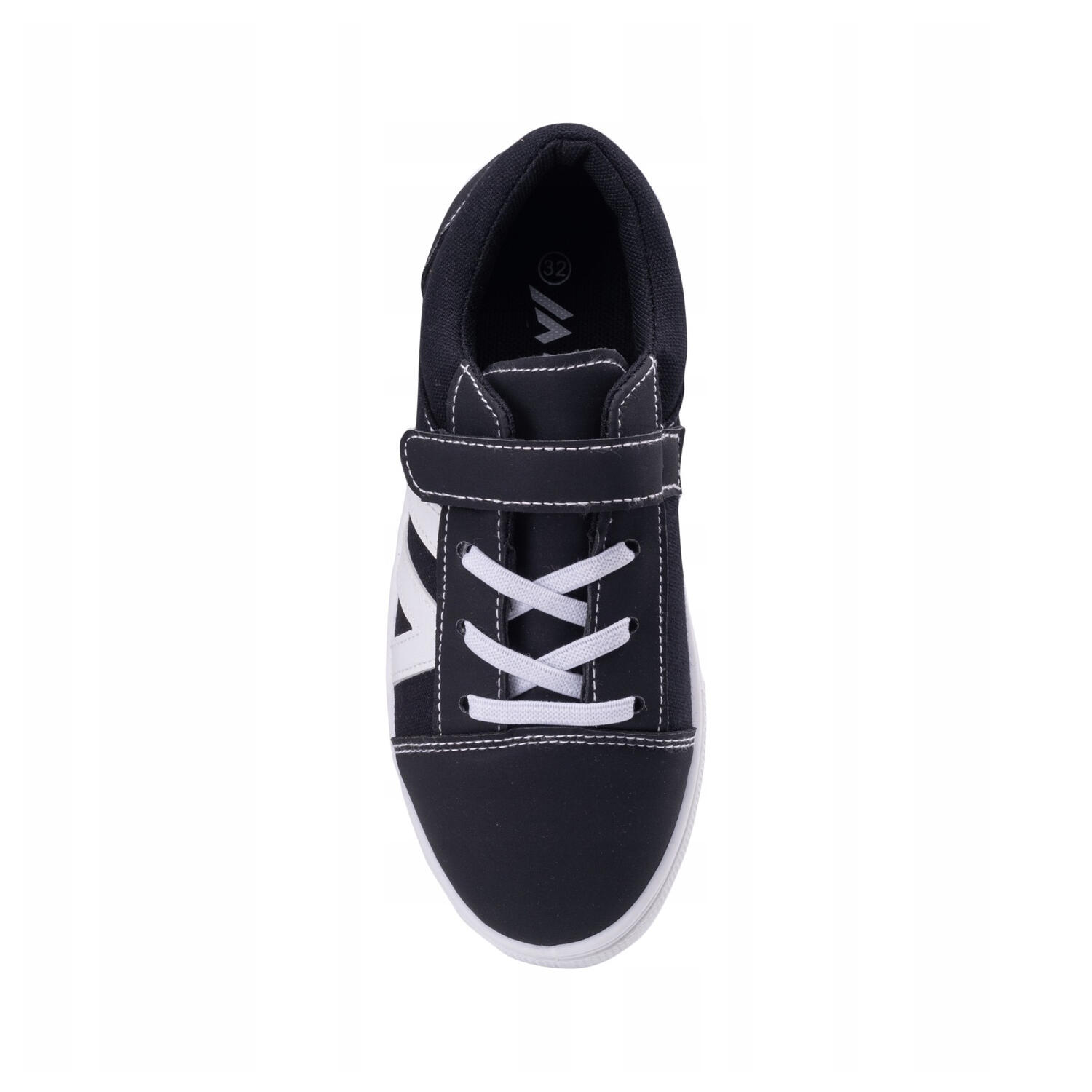 Baskets RADIN Enfant (Noir / Blanc) 4/4