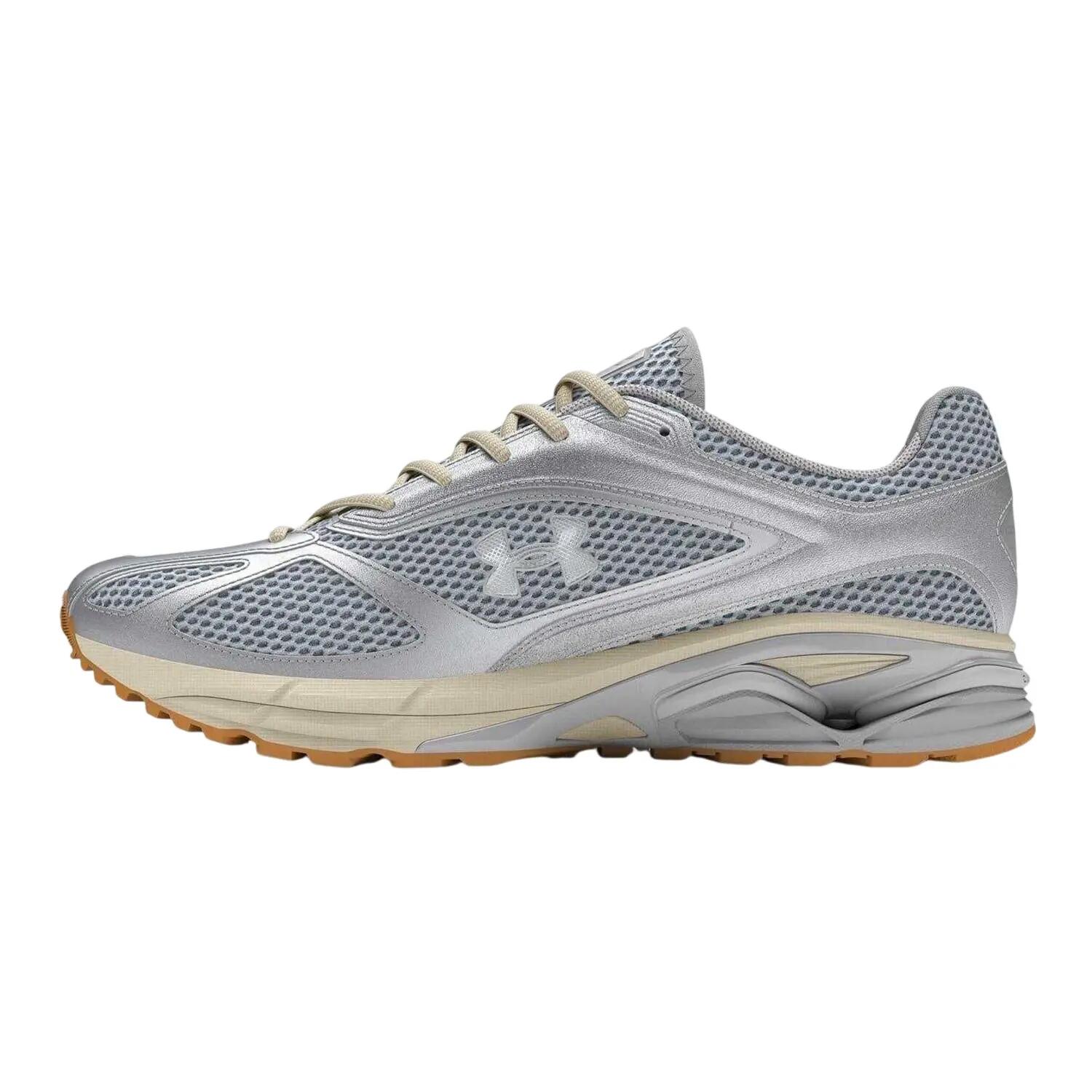 Scarpe CorsaUomo Under Armour HOVR Road Grigio 2/5