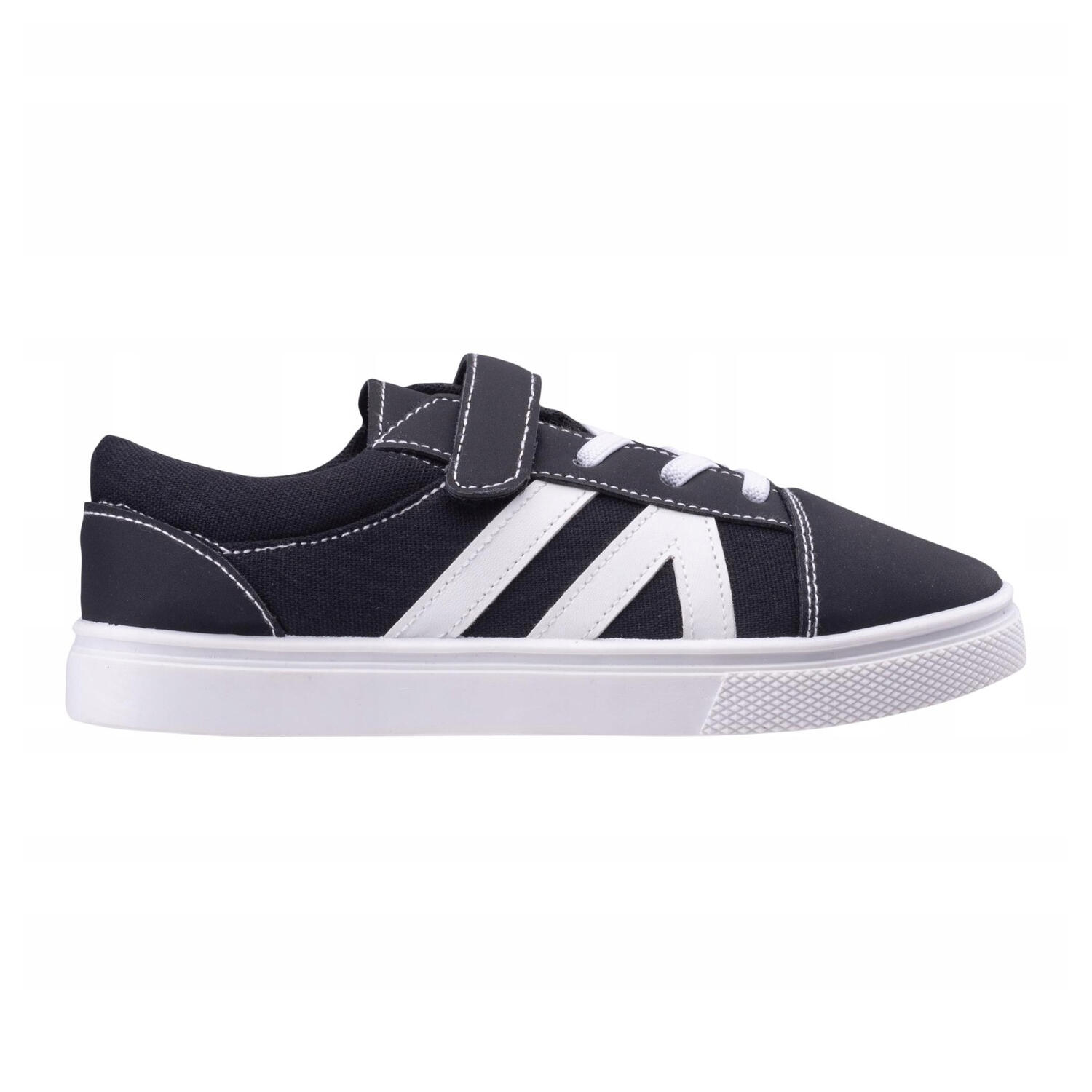 Baskets RADIN Enfant (Noir / Blanc) 3/4