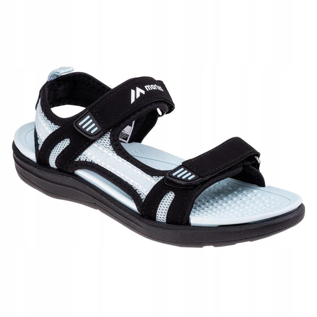 Womens/Ladies Martibo Sandals (Grey/Mint)