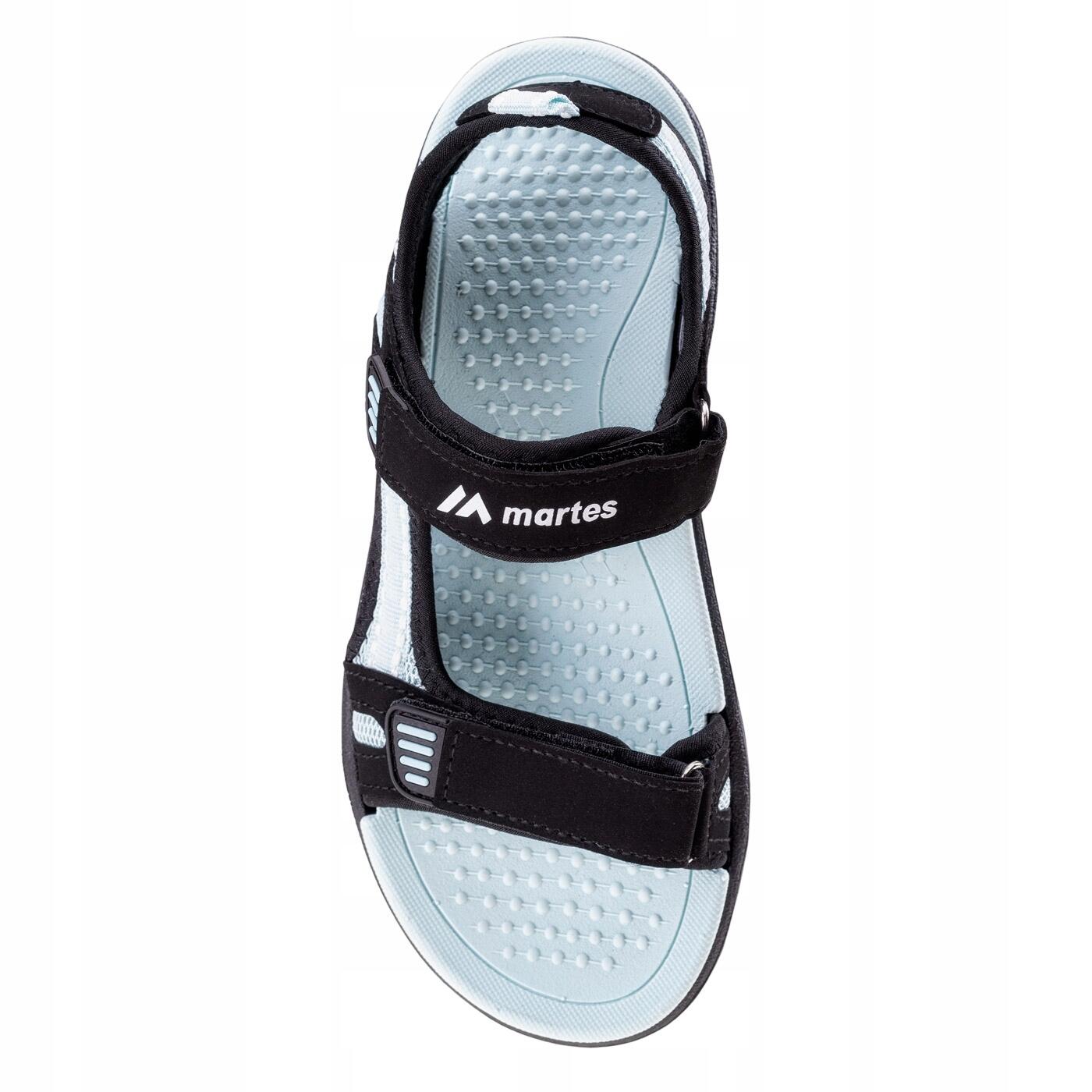 Dames Martibo sandalen (Grijs/Munt) 4/4