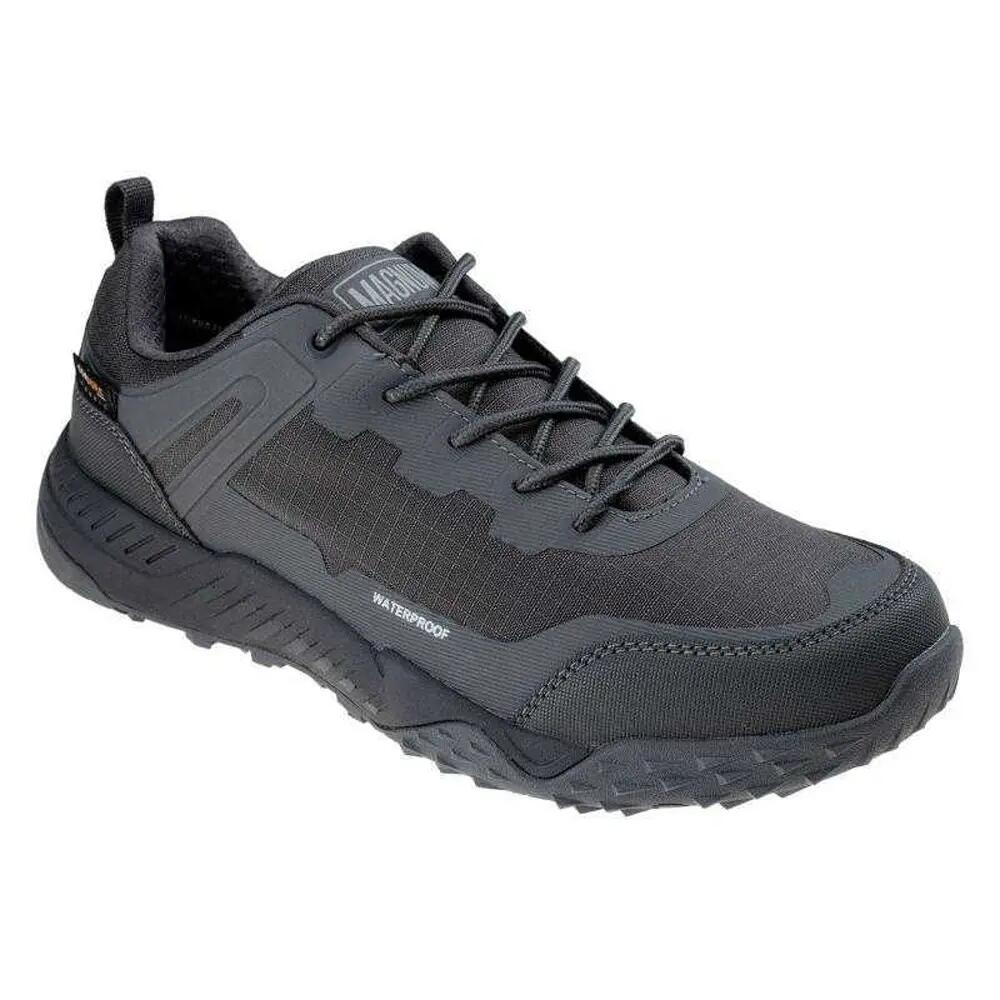 Mens Bondsteel Low Shoes (Black/Grey/Silver)