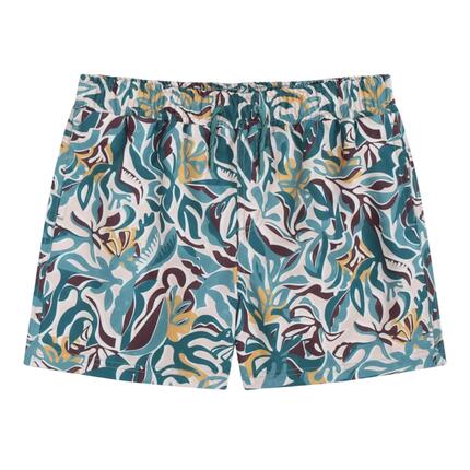 Boardshort Motif/style Floral Abstrait JED Enfant (Vert)