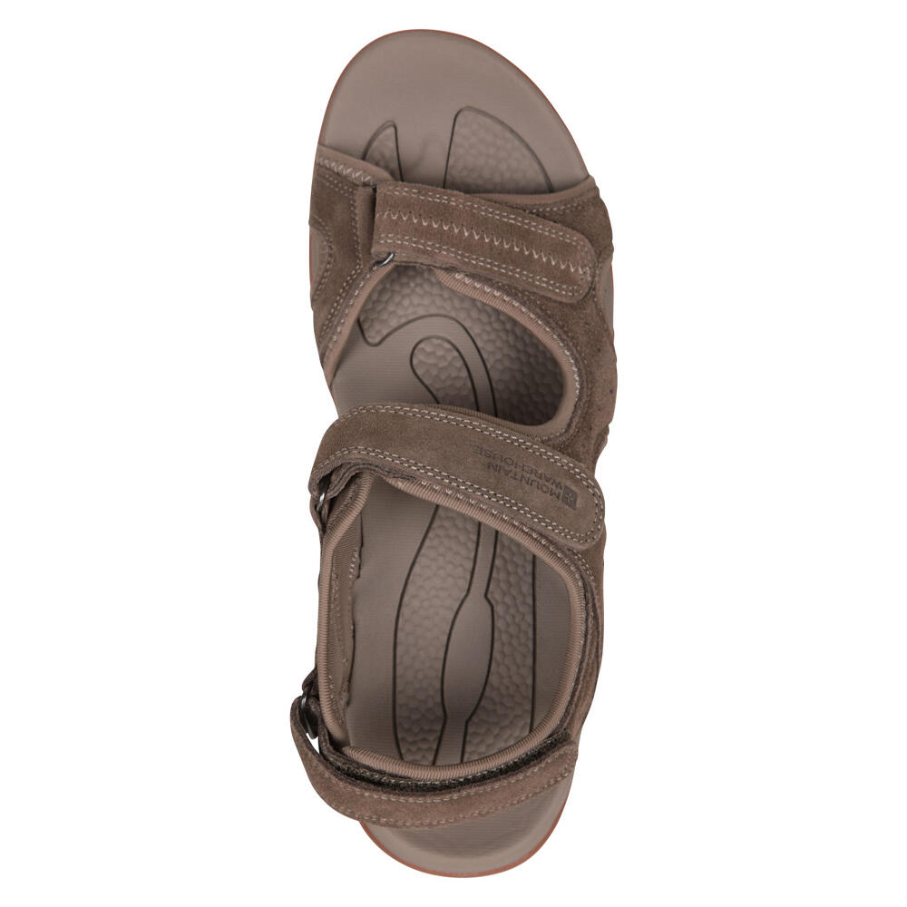 Sandali Pelle Scamosciata EscursionismoUomo Mountain Warehouse Rock Marrone 4/6