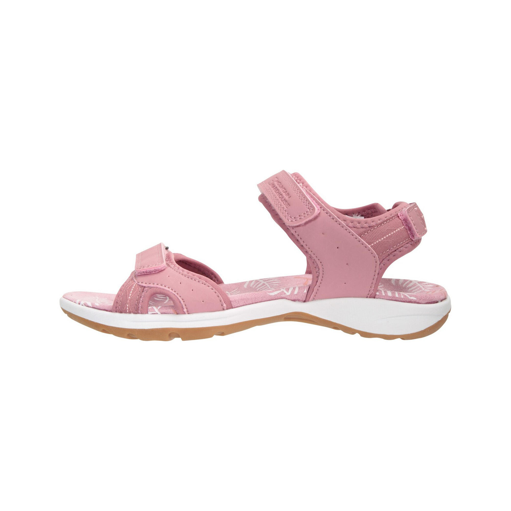 Sandalen "Athens", Blätter Damen Pink 3/4